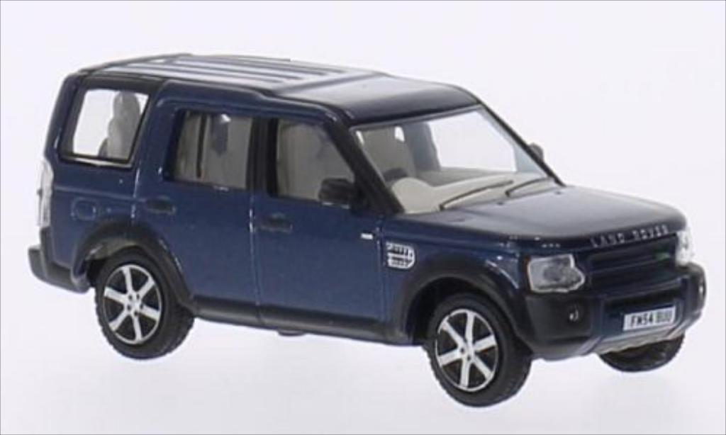 Land Rover Discovery 1/76 Oxford 3 metallico blu RHD modellino in miniatura