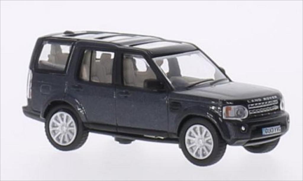 Land Rover Discovery 1/76 Oxford 4 metallico blu RHD modellino in miniatura