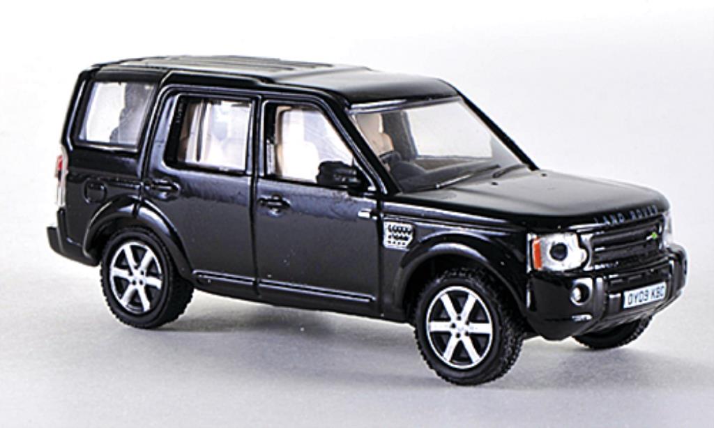 Land Rover Discovery 1/76 Oxford nero RHD modellino in miniatura