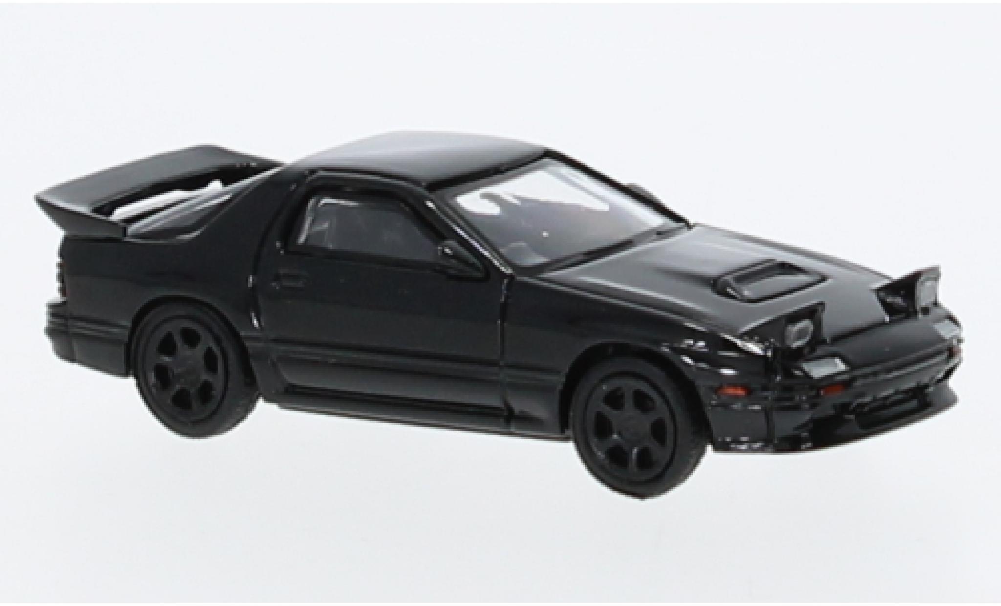 Mazda RX7 1/87 Lang Feng Model (FC3S) schwarz 1:87 modellino in miniatura