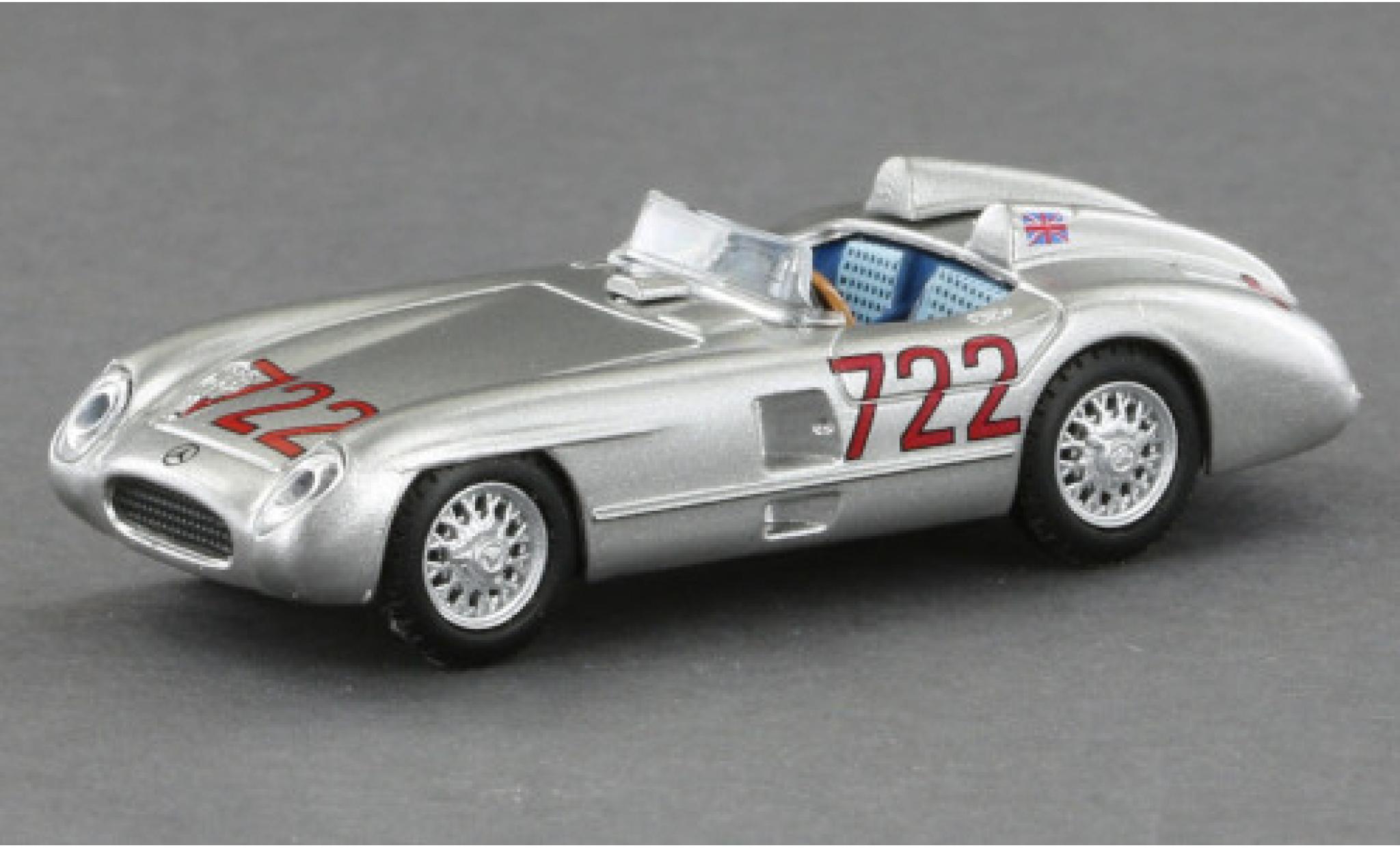 Mercedes 300 1/87 LeGrand 1:87 Collection SLR Roadster (W196 S) No.722 Mille Miglia 1955 S.Moss/D.Jenkinson modellino in miniatura
