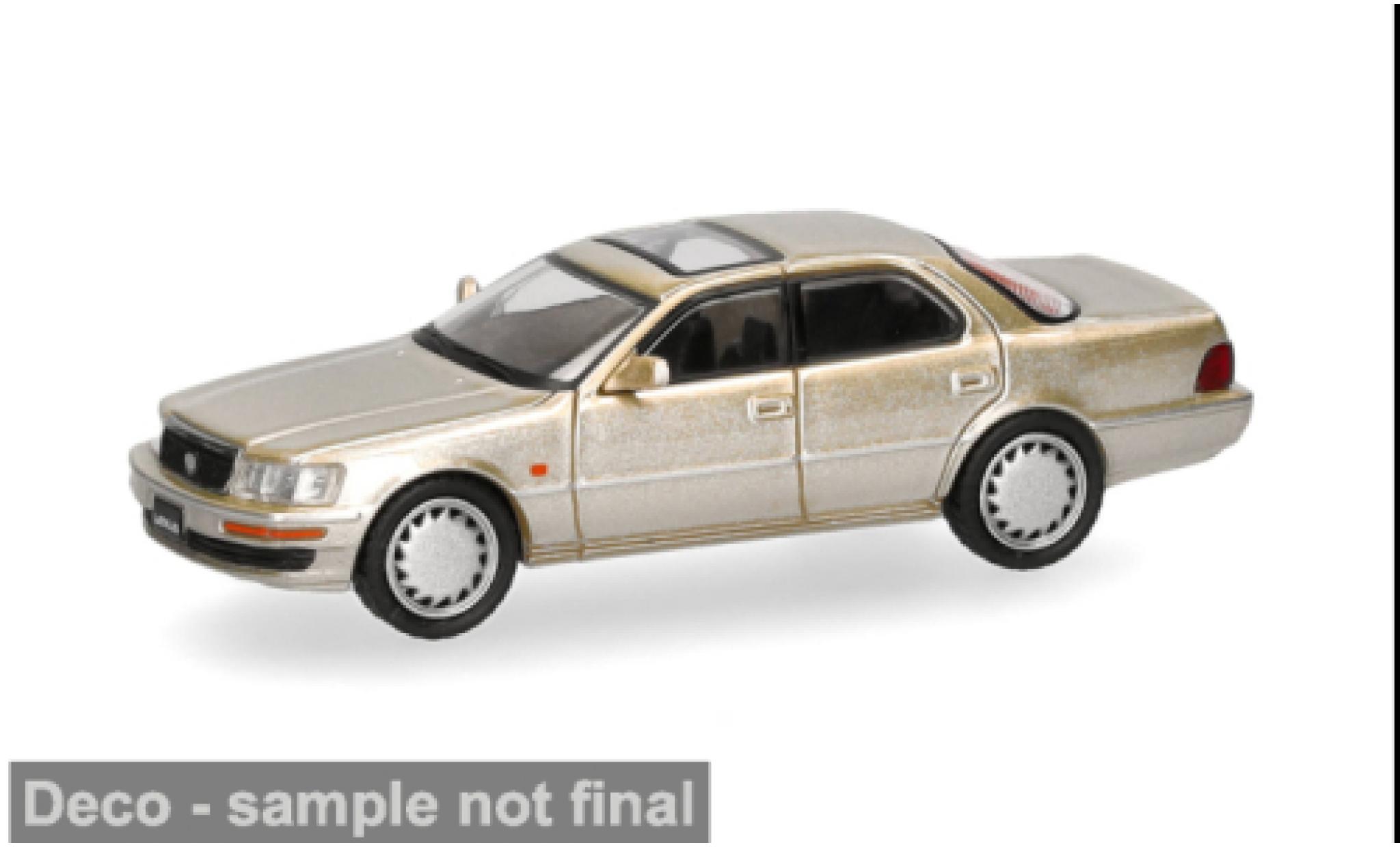 Lexus LS 1/87 Micro City 87 400 gold 1:87 modellini auto