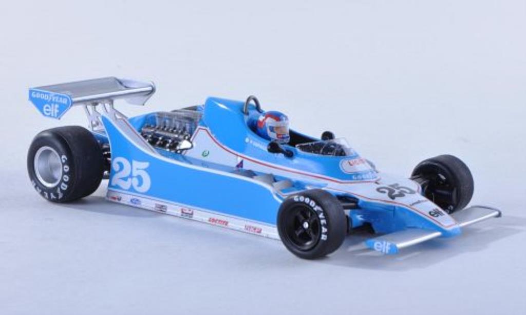 Ligier JS11 1/43 Spark No.25 Gitanes GP Spanien 1979 modellino in miniatura