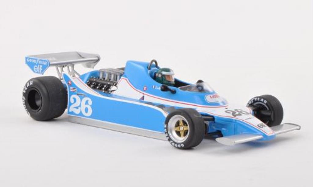 Ligier JS11 1/43 Spark No.26 Gitanes GP Argentinien 1979 modellino in miniatura