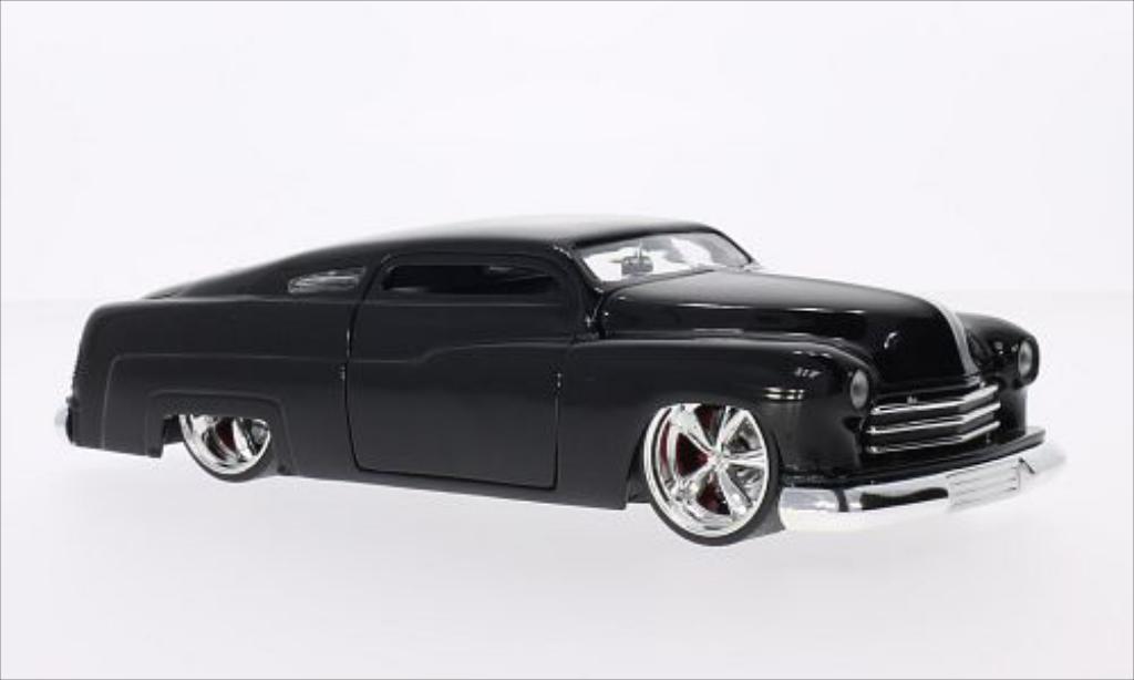 Lincoln Mercury 1/24 Jada Toys Tuning nero 1951 modellino in miniatura