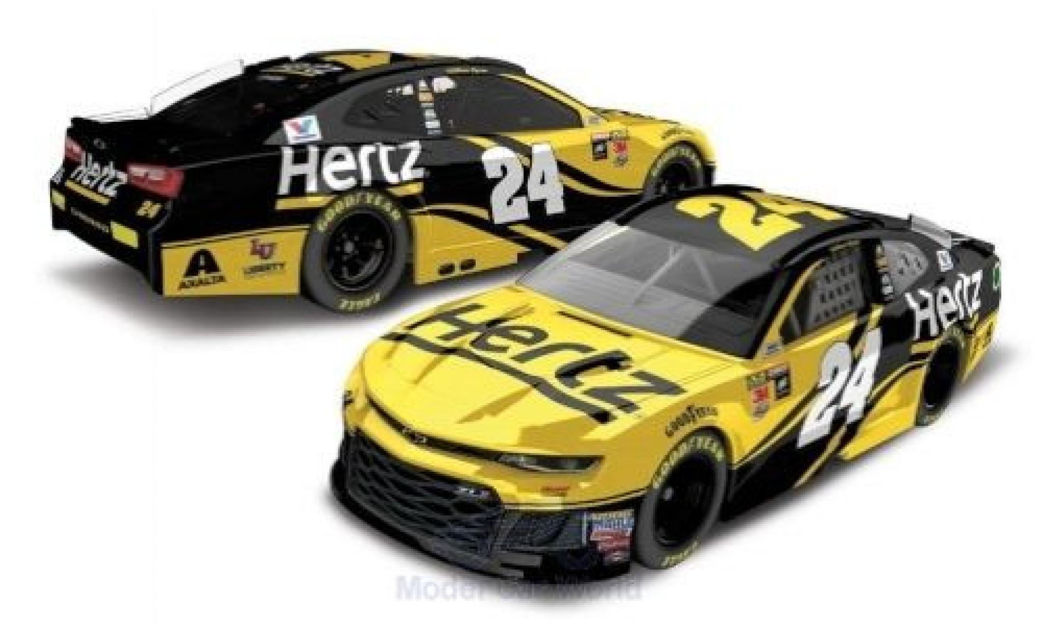 Chevrolet Camaro 1/64 Lionel Racing No.24 Hendrick Motorsport Hertz Nascar 2018 W.Byron modellino in miniatura