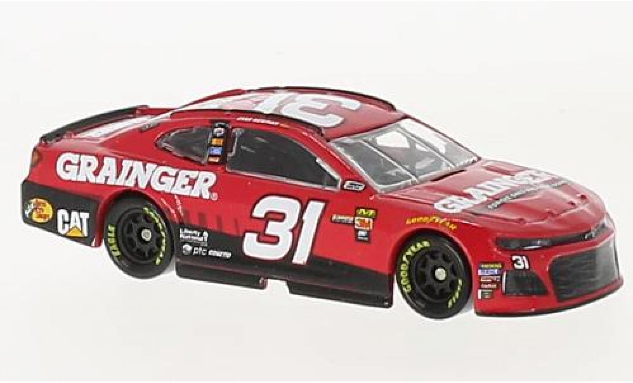 Chevrolet Camaro 1/64 Lionel Racing No.31 RCR Grainger Nascar 2018 R.Newman sans Vitrine modellino in miniatura