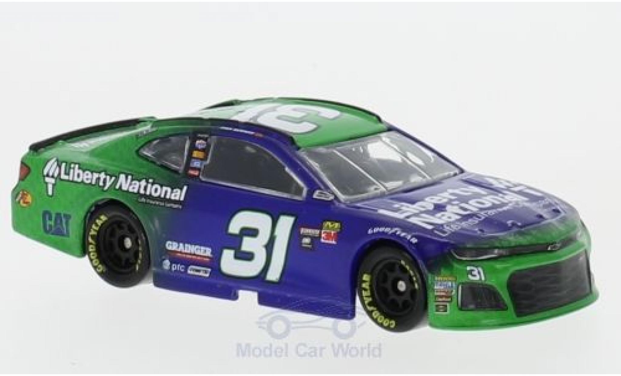 Chevrolet Camaro 1/64 Lionel Racing No.31 Richard Childress Racing Liberty National Nascar 2018 R.Newman modellino in miniatura