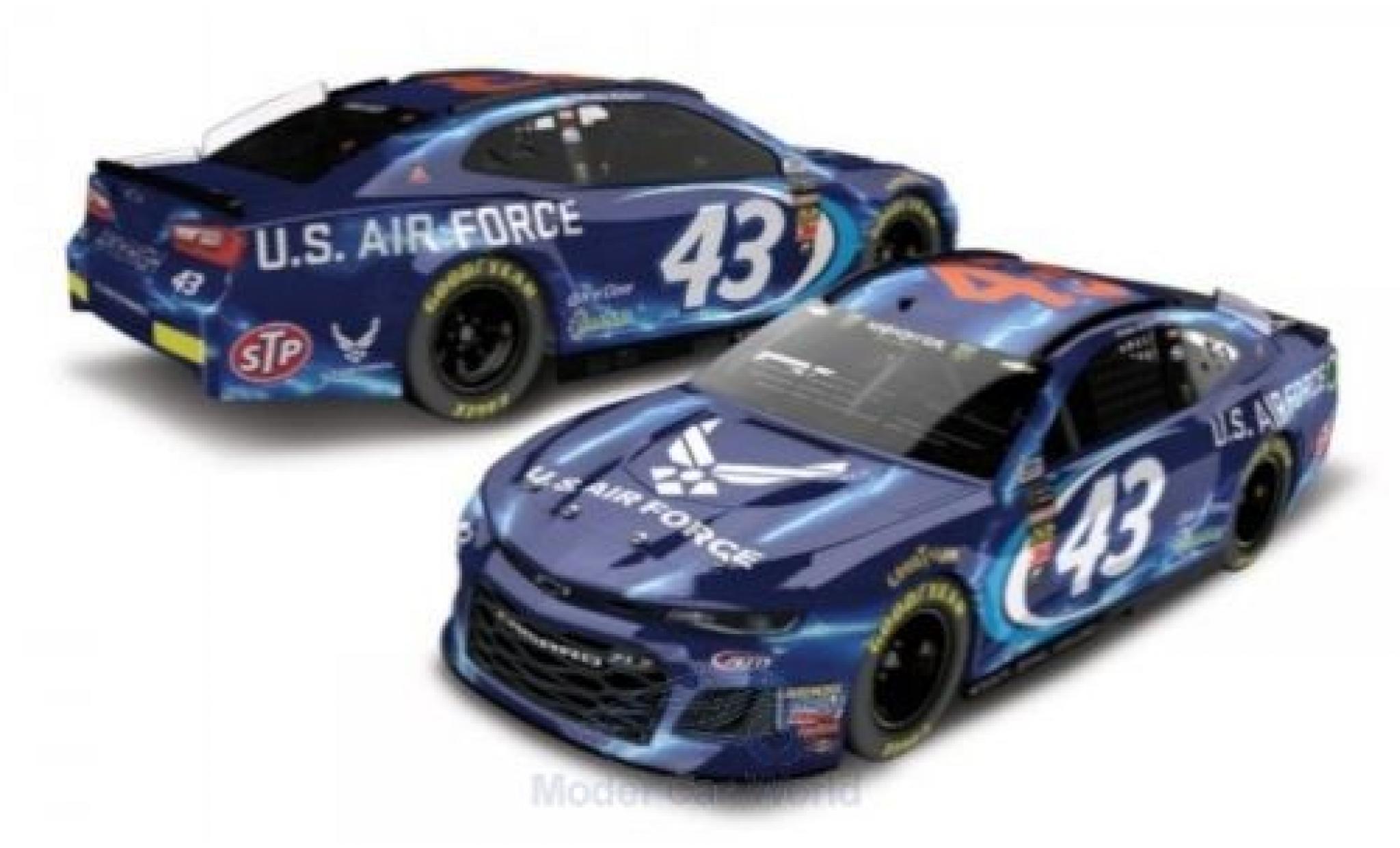 Chevrolet Camaro 1/64 Lionel Racing No.43 Richard Petty Motorsports U.S. Air Force Nascar 2018 D.Wallace Jr. modellino in miniatura