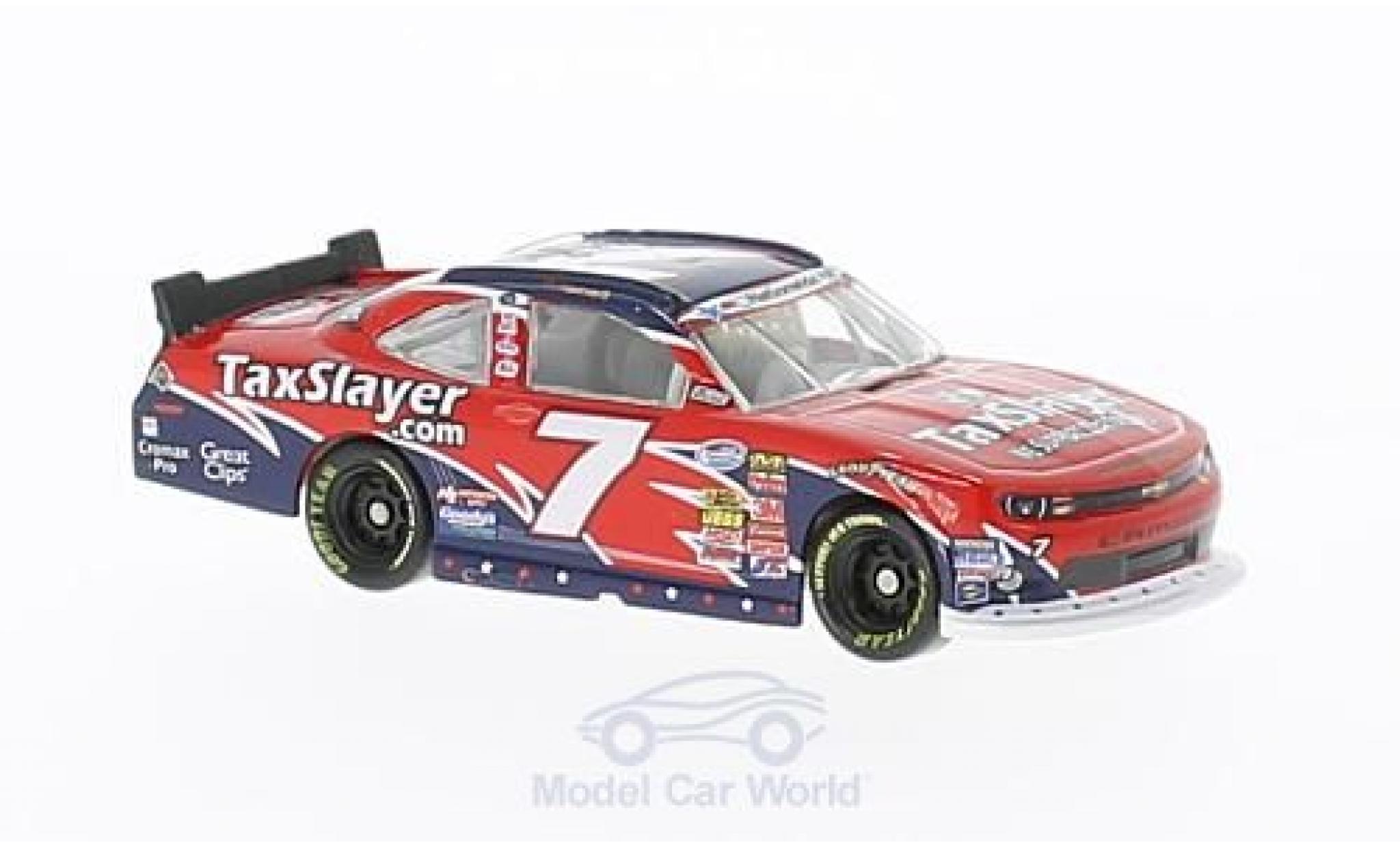 Chevrolet Camaro RS 1/64 Lionel Racing No.7 JR Motorsports TaxSlayer Nascar 2013 R.Smith modellino in miniatura