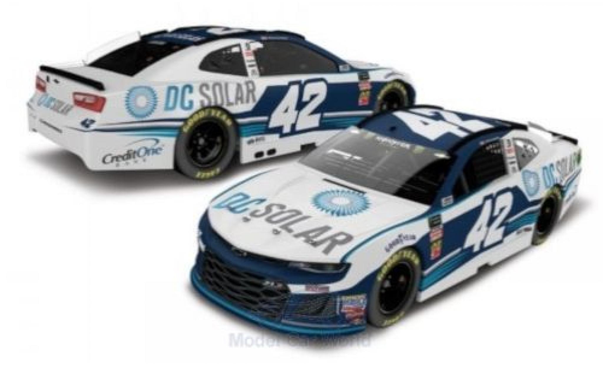 Chevrolet Camaro 1/64 Lionel Racing ZL1 No.42 Chip Ganassi Racing DC Solar Nascar 2018 K.Larson modellino in miniatura
