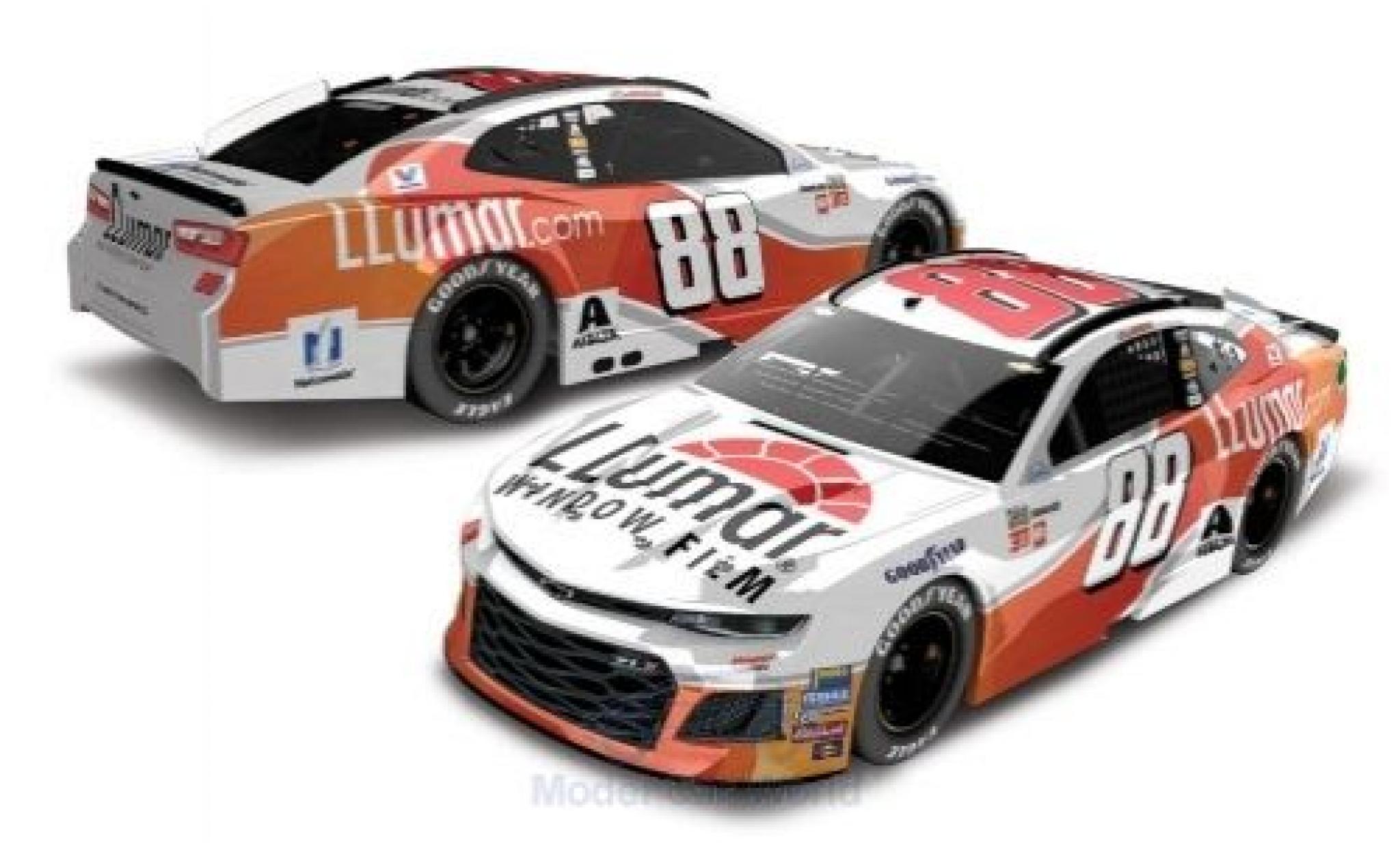 Chevrolet Camaro 1/64 Lionel Racing ZL1 No.88 Hendrick Motorsports LLumar Nascar 2018 A.Bowman modellino in miniatura