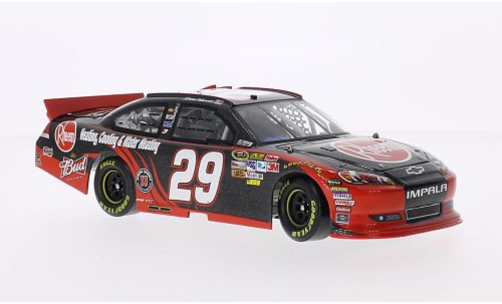 Chevrolet Impala 1/24 Lionel Racing No.29 Rheem Nascar 2012 K.Harvick modellino in miniatura
