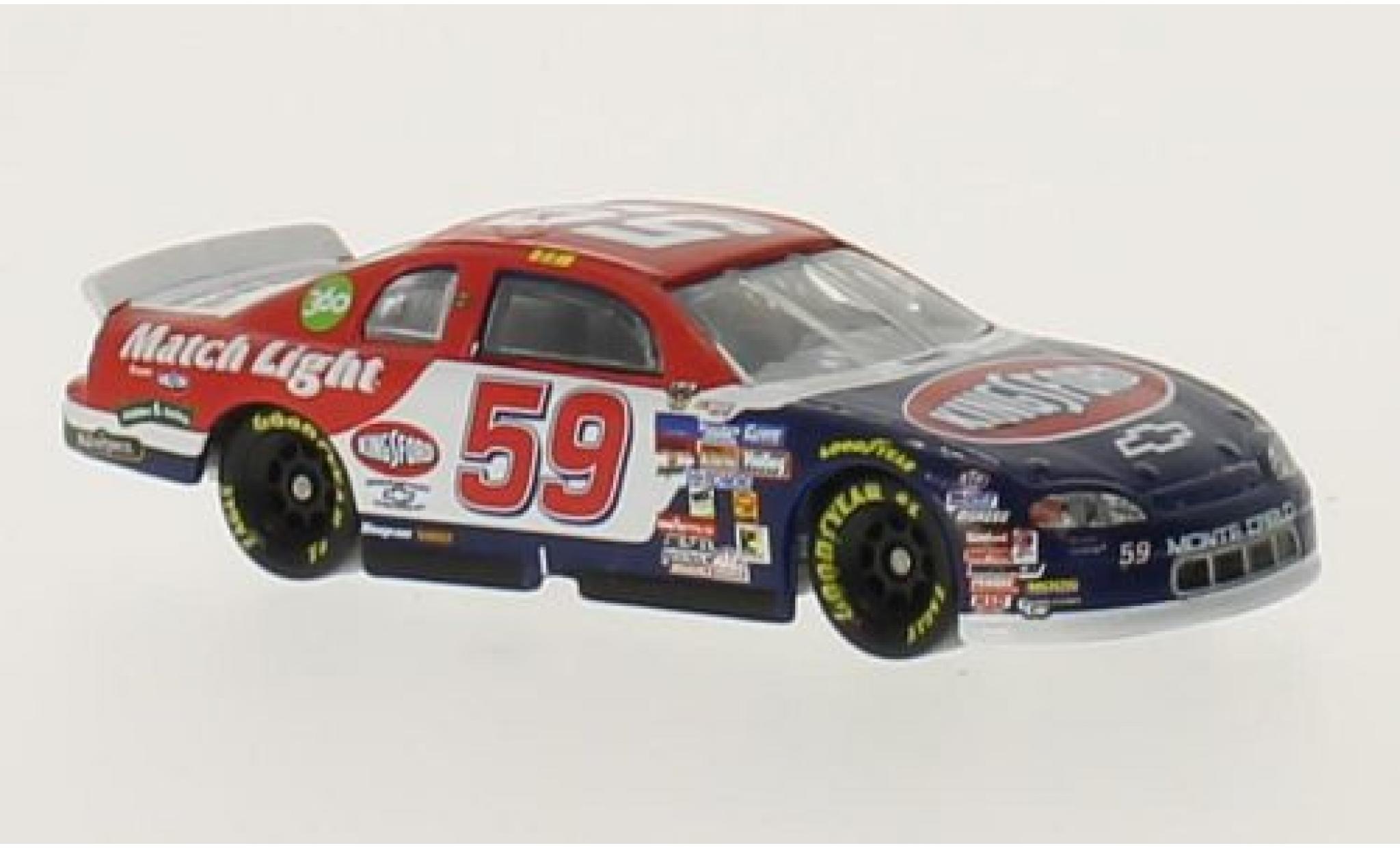 Chevrolet Monte Carlo 1/64 Lionel Racing No.59 Kingsford Nascar 1998 J.Johnson modellino in miniatura