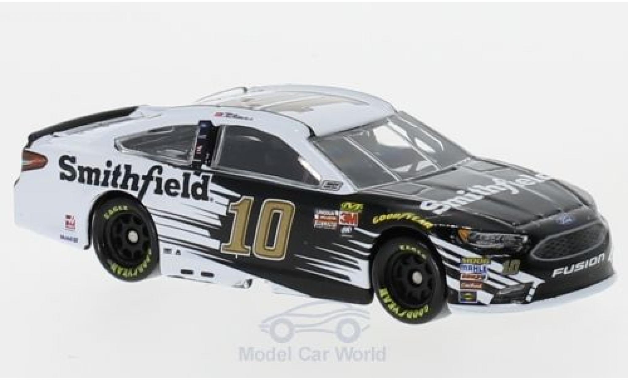 Ford Fusion 1/64 Lionel Racing No.10 Stewart-Haas Racing Smithfield Nascar 2018 A.Almirola modellino in miniatura