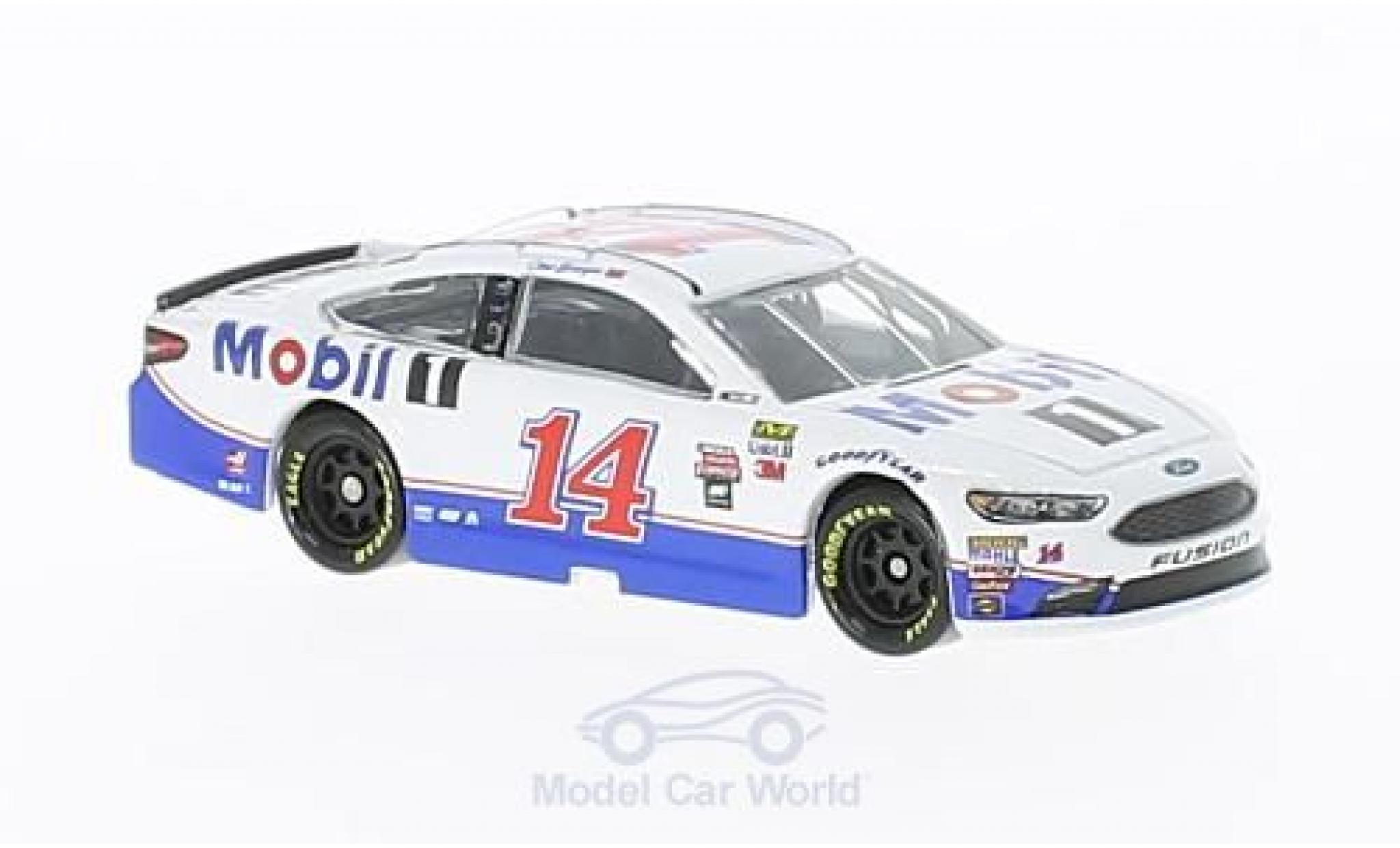 Ford Fusion 1/64 Lionel Racing No.14 Stewart-Haas Racing Mobil 1 Nascar 2017 C.Bowyer modellino in miniatura
