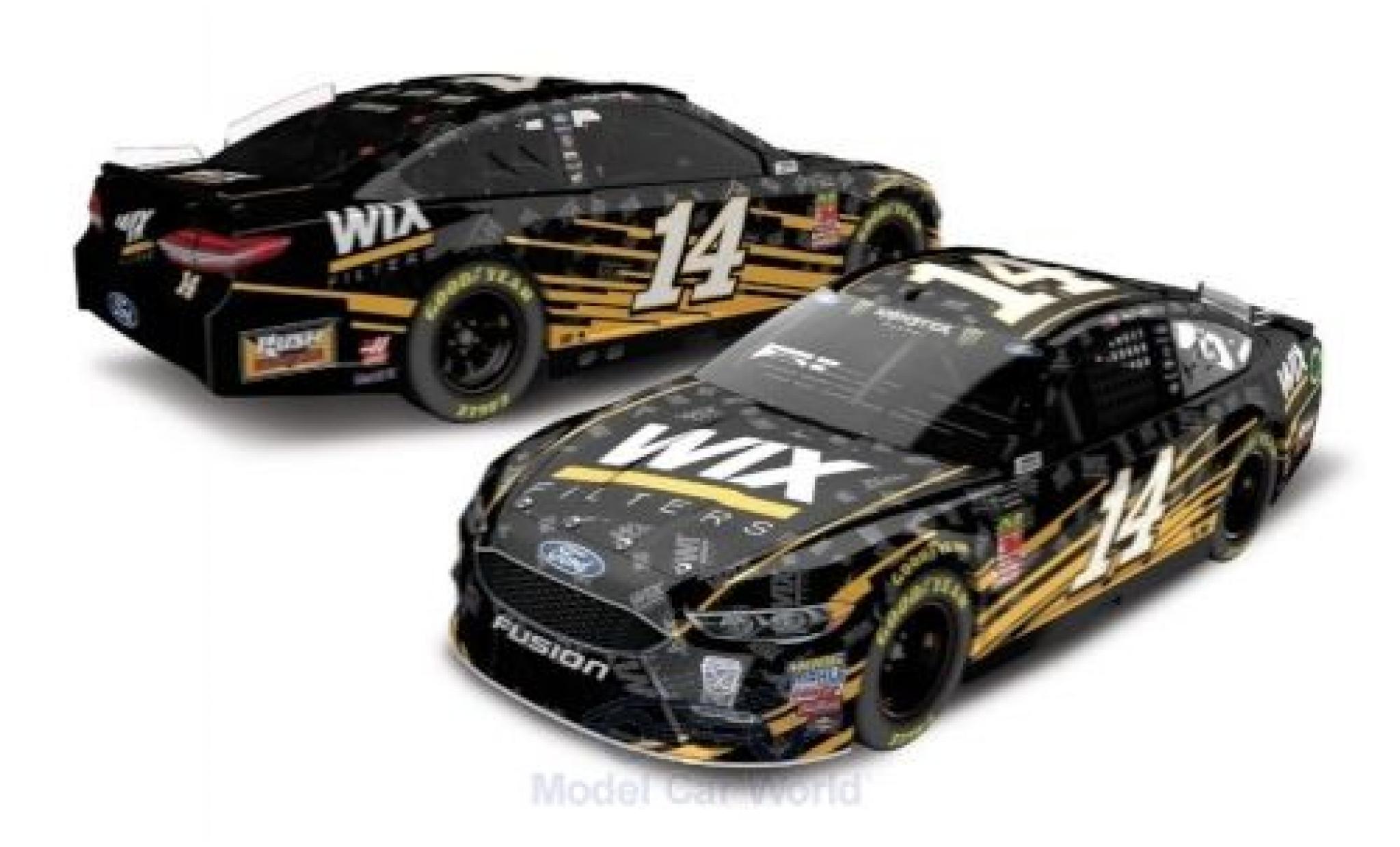 Ford Fusion 1/64 Lionel Racing No.14 Stewart-Haas Racing Wix Filters Nascar 2018 C.Bowyer modellino in miniatura