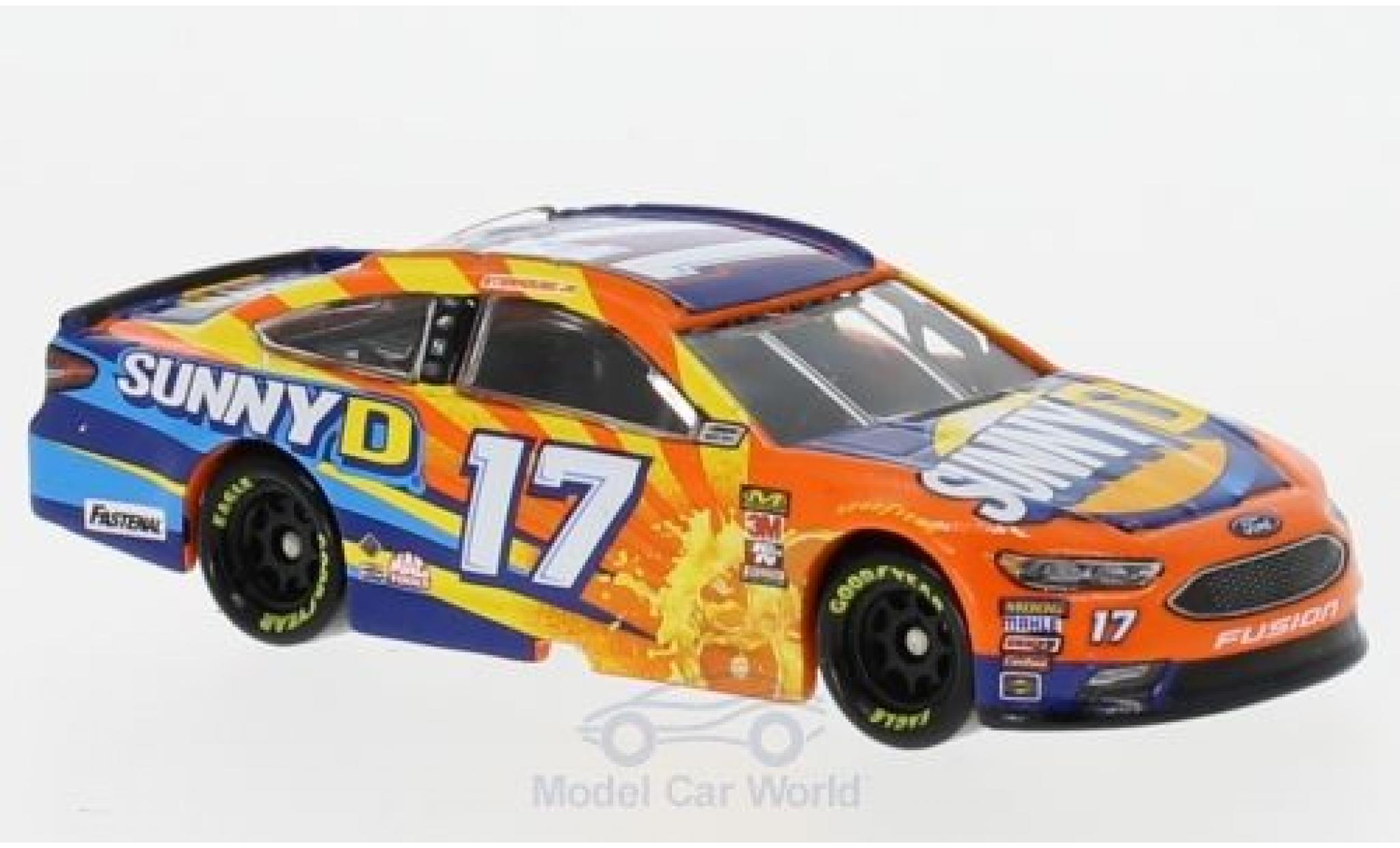 Ford Fusion 1/64 Lionel Racing No.17 Roush Fenway Racing Sunny D Nascar 2018 R.Stenhouse Jr. modellino in miniatura
