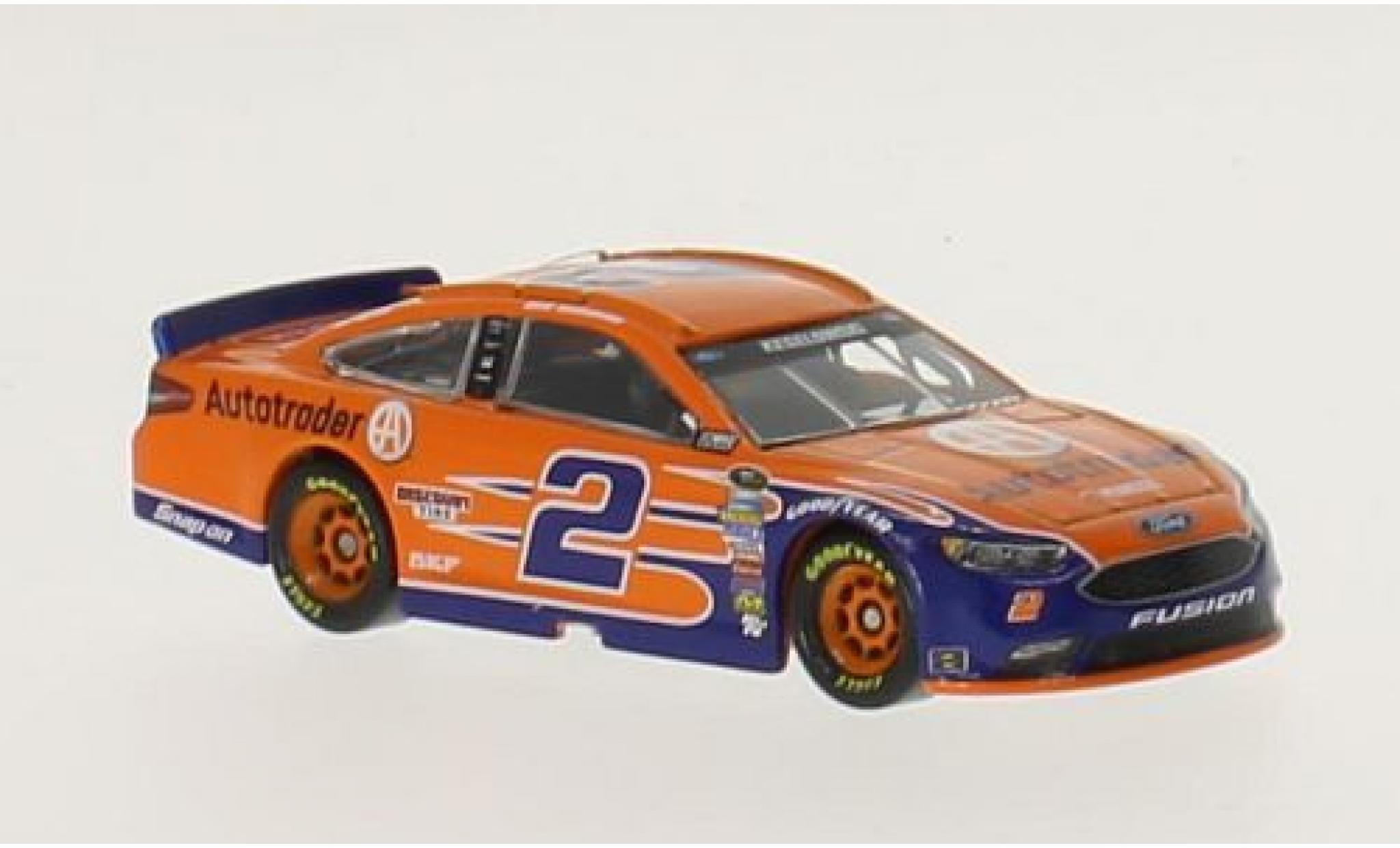 Ford Fusion 1/64 Lionel Racing No.2 Team Penske Autotrader Nascar 2016 B.Keselowski modellino in miniatura