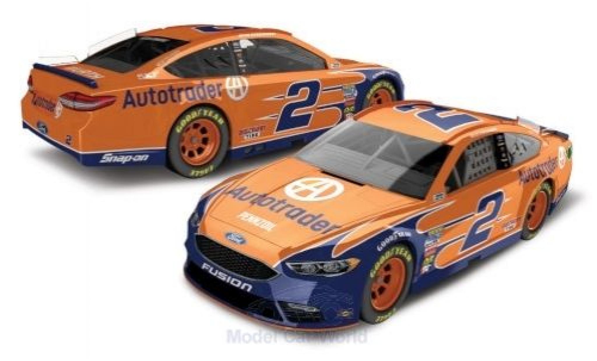 Ford Fusion 1/64 Lionel Racing No.2 Team Penske Autotrader Nascar 2018 B.Keselowski modellino in miniatura