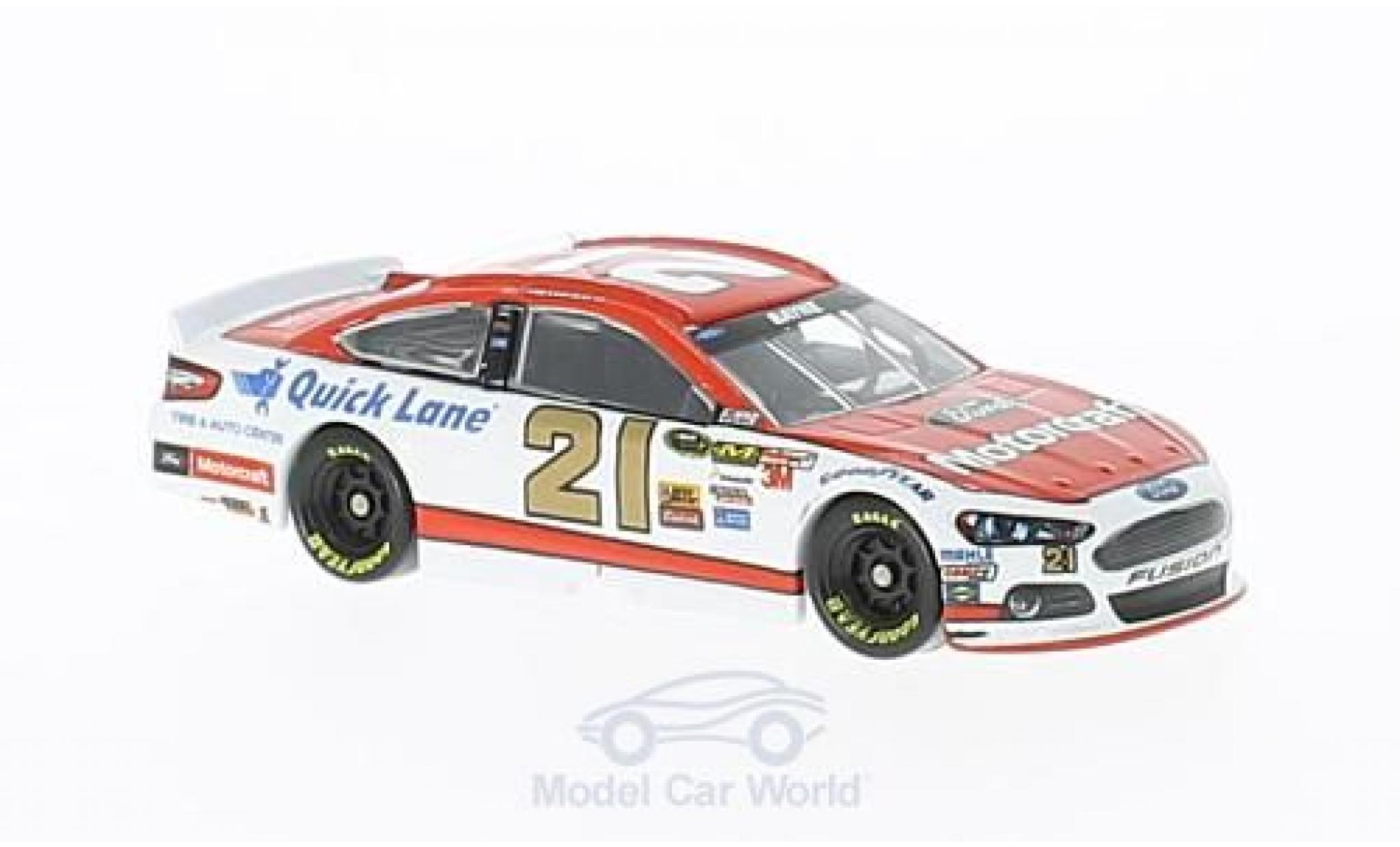 Ford Fusion 1/64 Lionel Racing No.21 wood 21brossohers Motorcraft Nascar 2014 T.Bayne modellino in miniatura