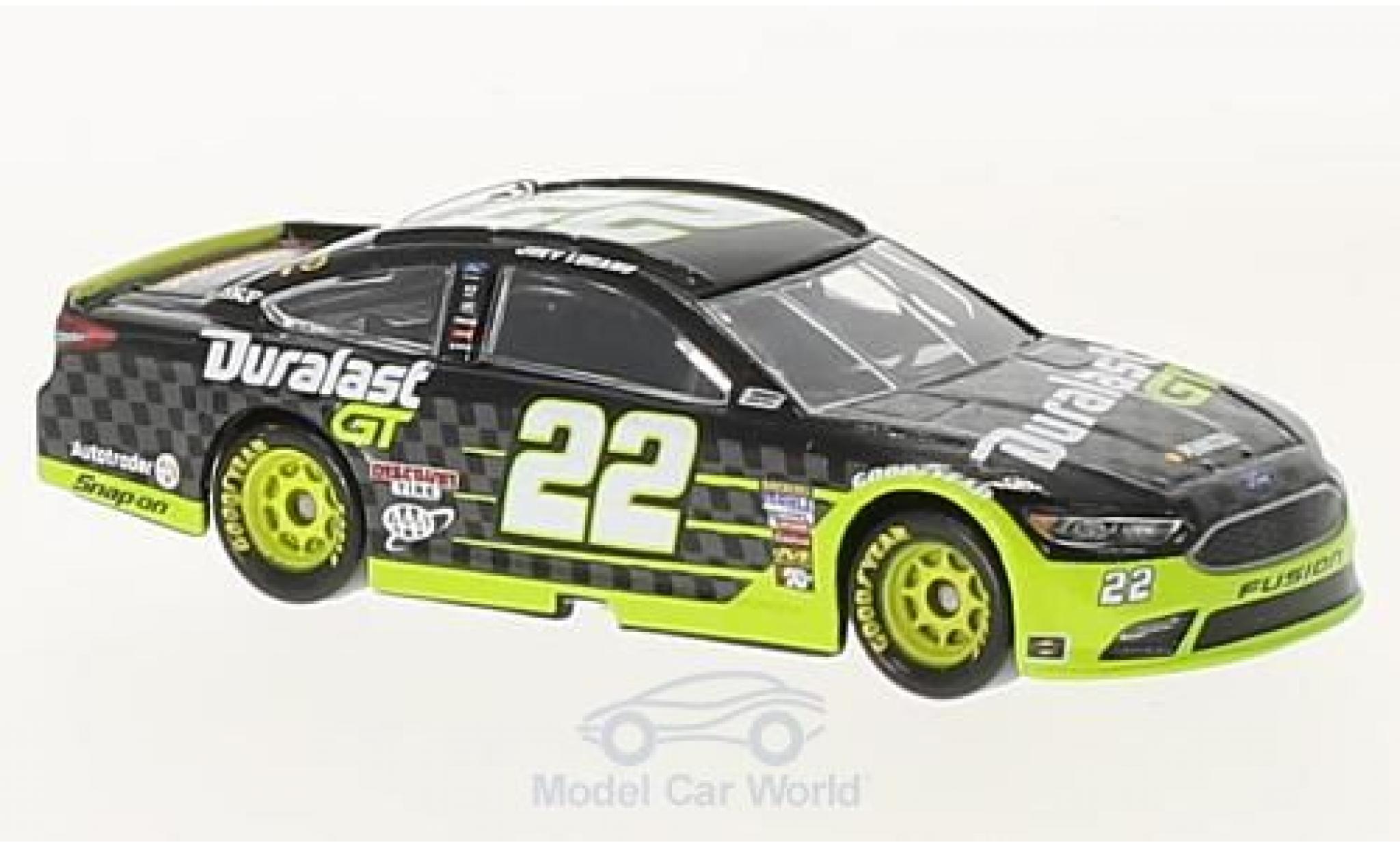 Ford Fusion 1/64 Lionel Racing No.22 Team Penske Duralast GT Nascar 2017 J.Logano ohne Vitrine modellino in miniatura