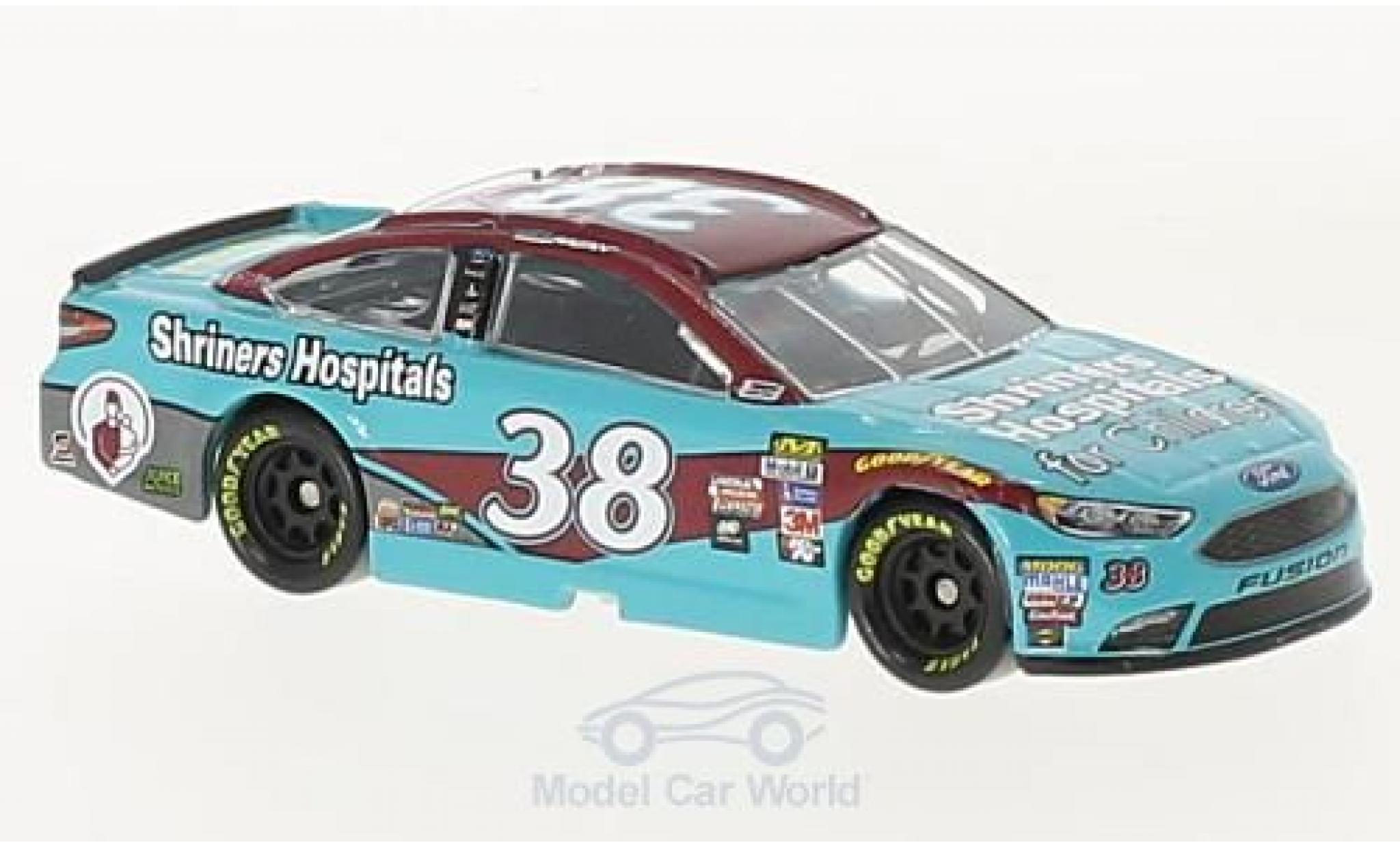 Ford Fusion 1/64 Lionel Racing No.38 Front Row Motorsports Shriners Hospitals For Children Nascar 2017 D.Ragan ohne Vitrine modellino in miniatura