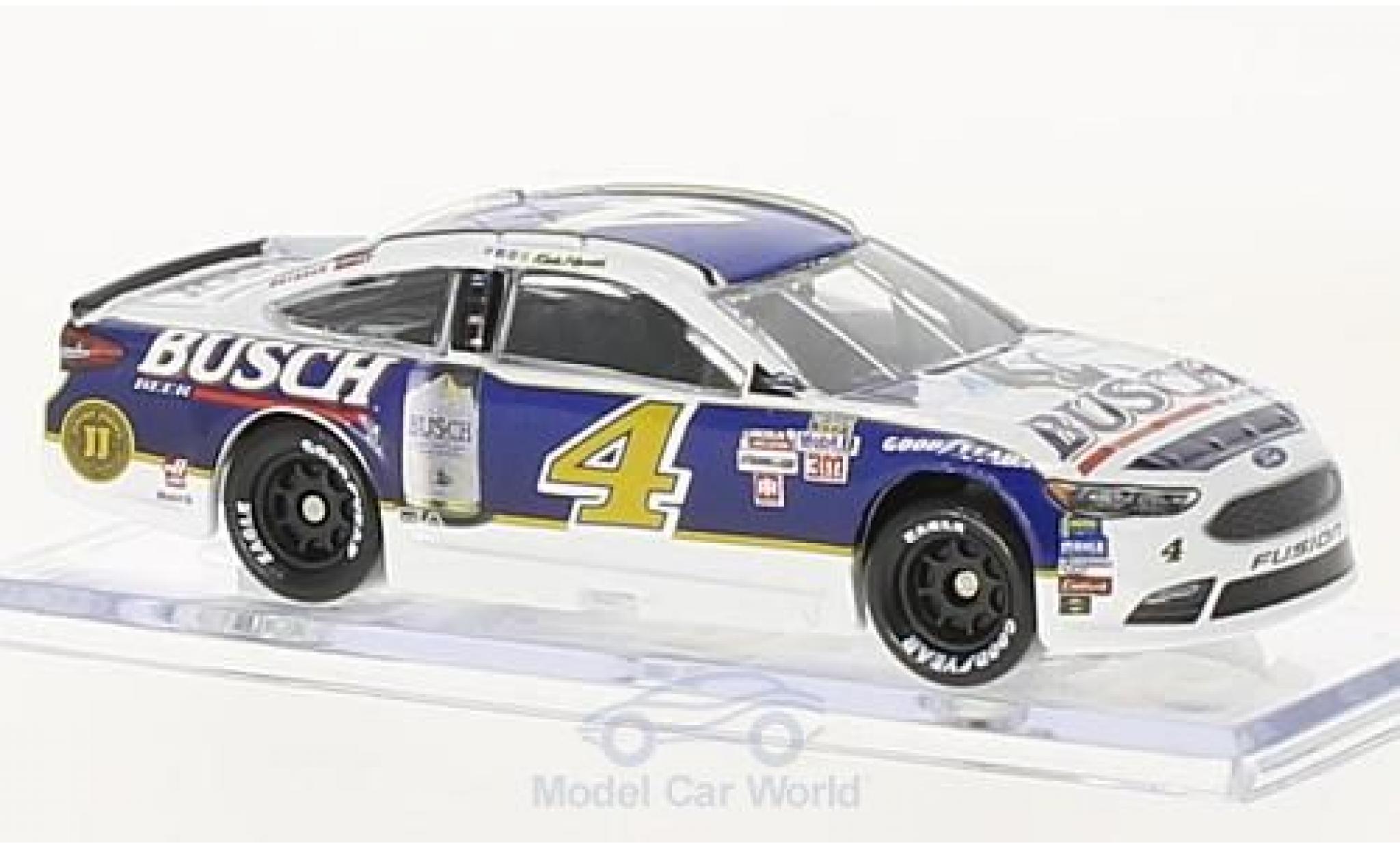 Ford Fusion 1/64 Lionel Racing No.4 Stewart-Haas Racing Busch Beer Darlington Nascar 2017 K.Harvick ohne Vitrine modellino in miniatura