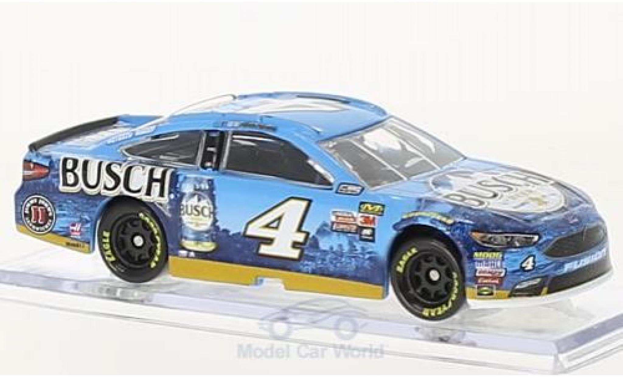 Ford Fusion 1/64 Lionel Racing No.4 Stewart-Haas Racing Busch Beer Nascar 2018 K.Harvick ohne Vitrine modellino in miniatura