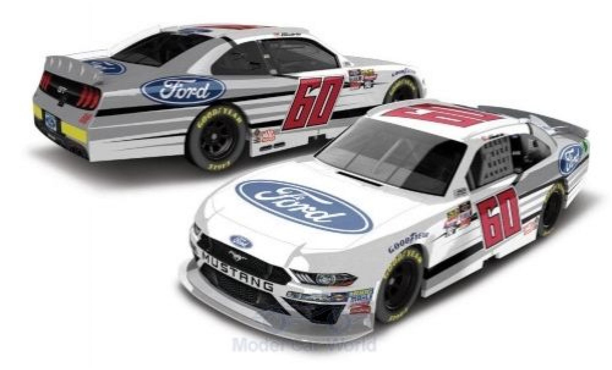 Ford Mustang 1/64 Lionel Racing No.60 Roush Fenway Racing Nascar 2018 A.Cindric modellino in miniatura