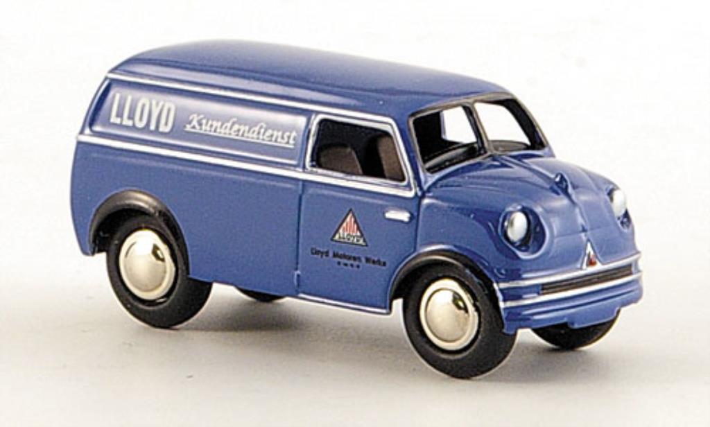 Lloyd LT 1/87 Bub 500 Kastenwagen -Kundendienst modellino in miniatura