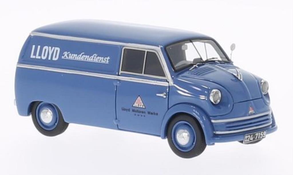 Lloyd LT 1/43 Neo 500 Kundendienst 1955 modellino in miniatura