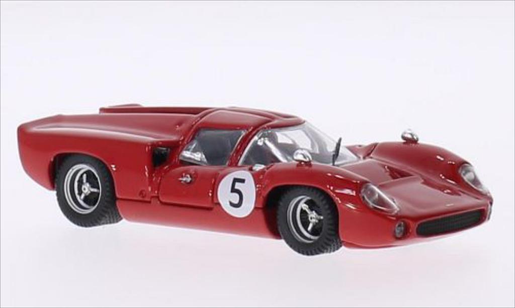 Lola T70 1/43 Best Coupe RHD No.5 GP Schweden 1967 modellino in miniatura
