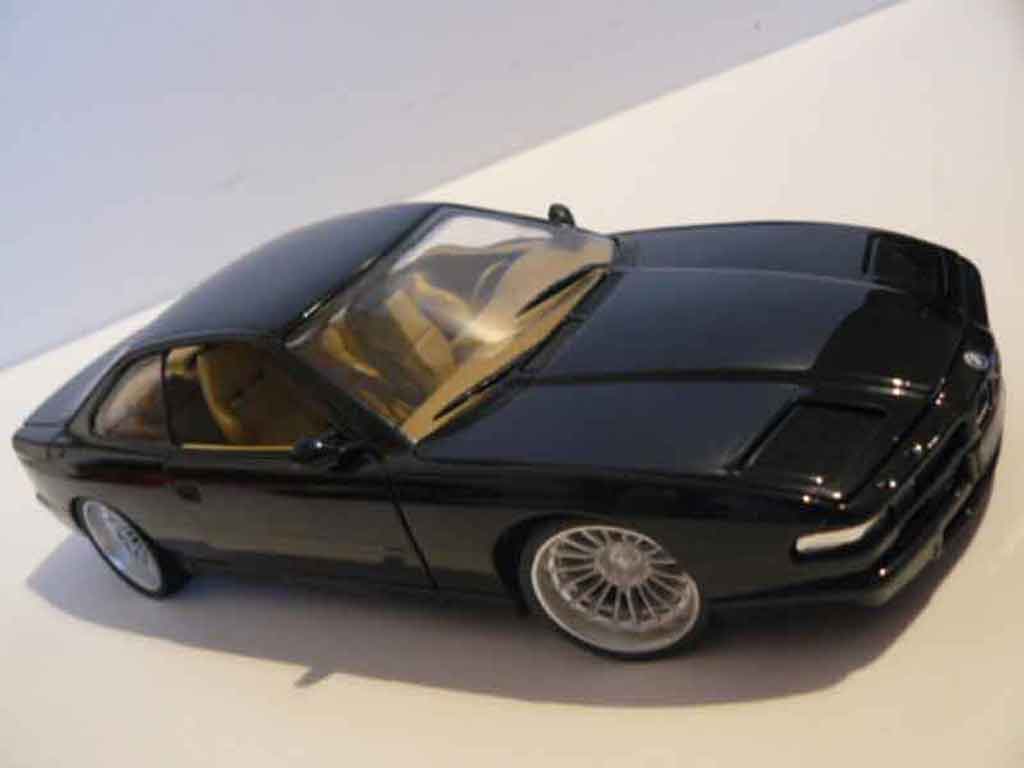 Bmw 850 1/18 Maisto e31 csi noir jantes alpina modellino in miniatura