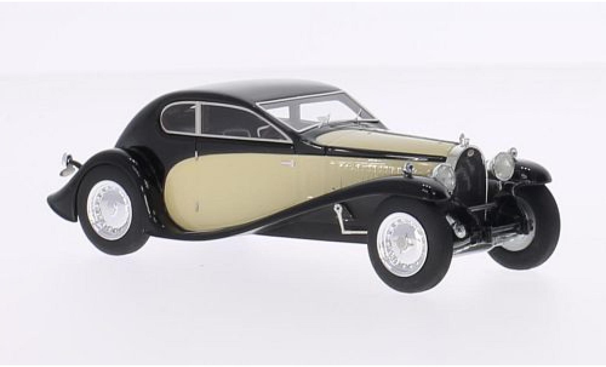 Bugatti 50 1/43 Look Smart T Superprofilee nero/beige RHD modellino in miniatura