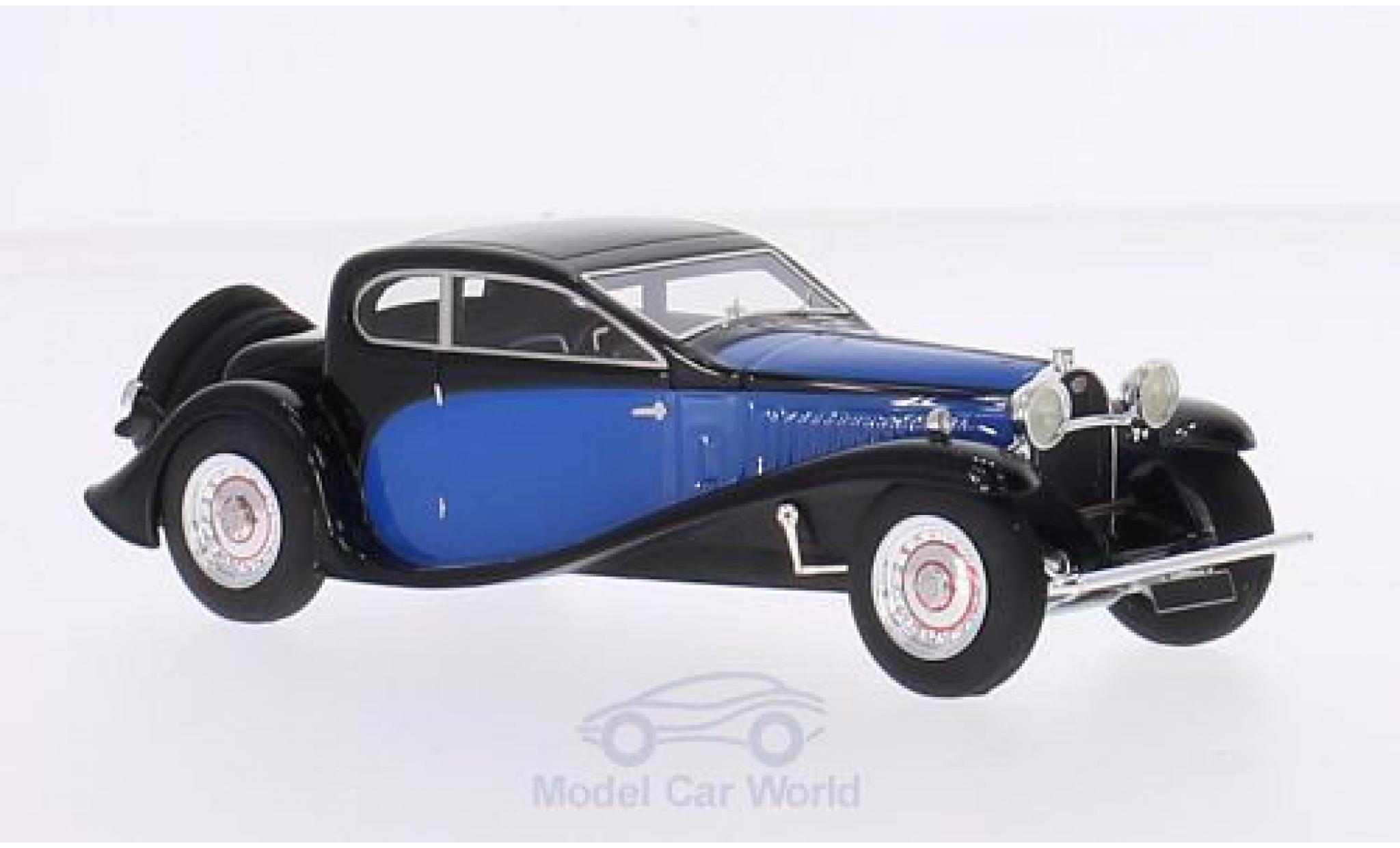 Bugatti 50 1/43 Look Smart Type T nero/blu RHD 1930 modellino in miniatura
