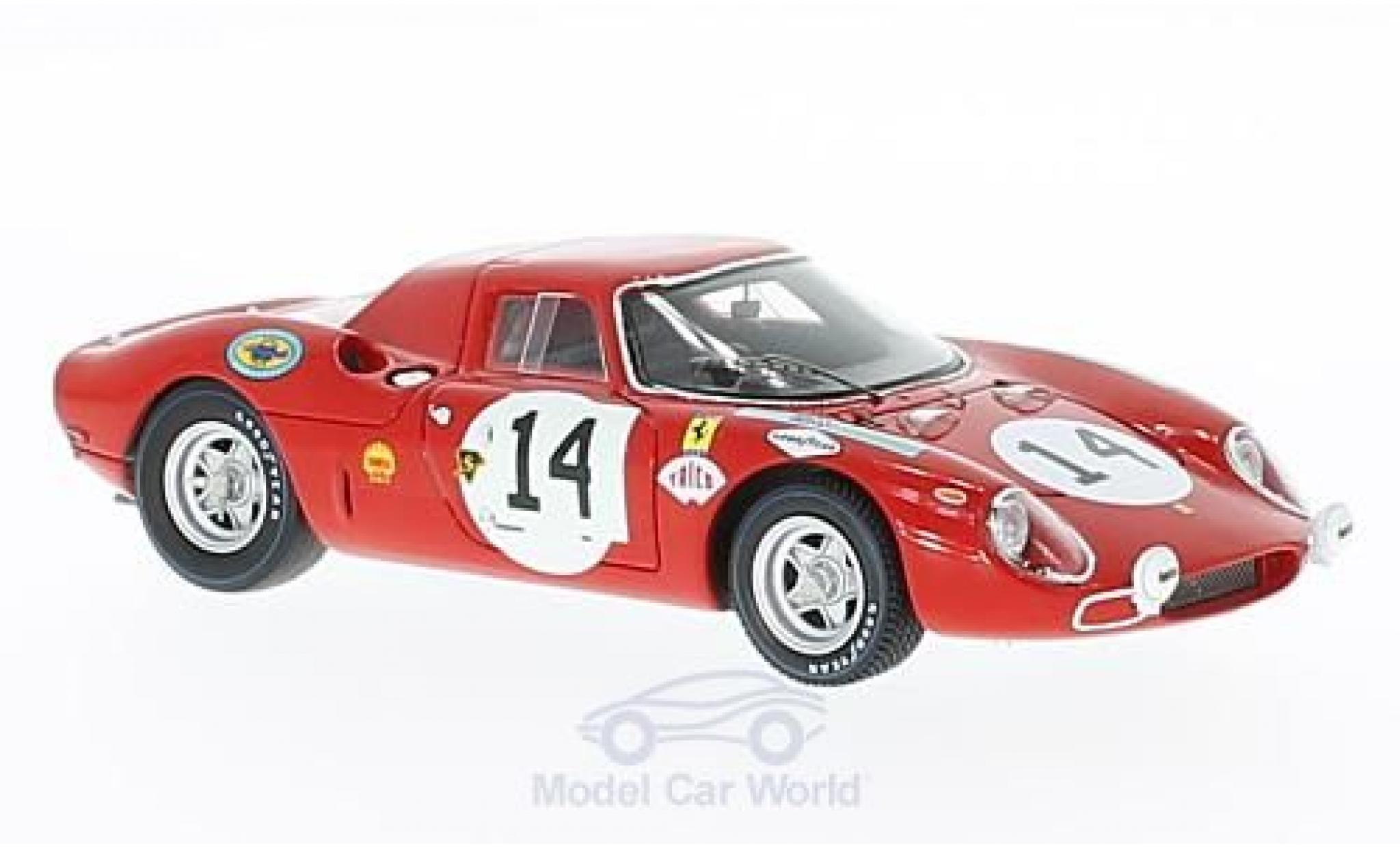 Ferrari 250 LM 1/43 Look Smart LM RHD No.14 24h Le Mans 1968 M.Gregory/C.Kolb modellino in miniatura