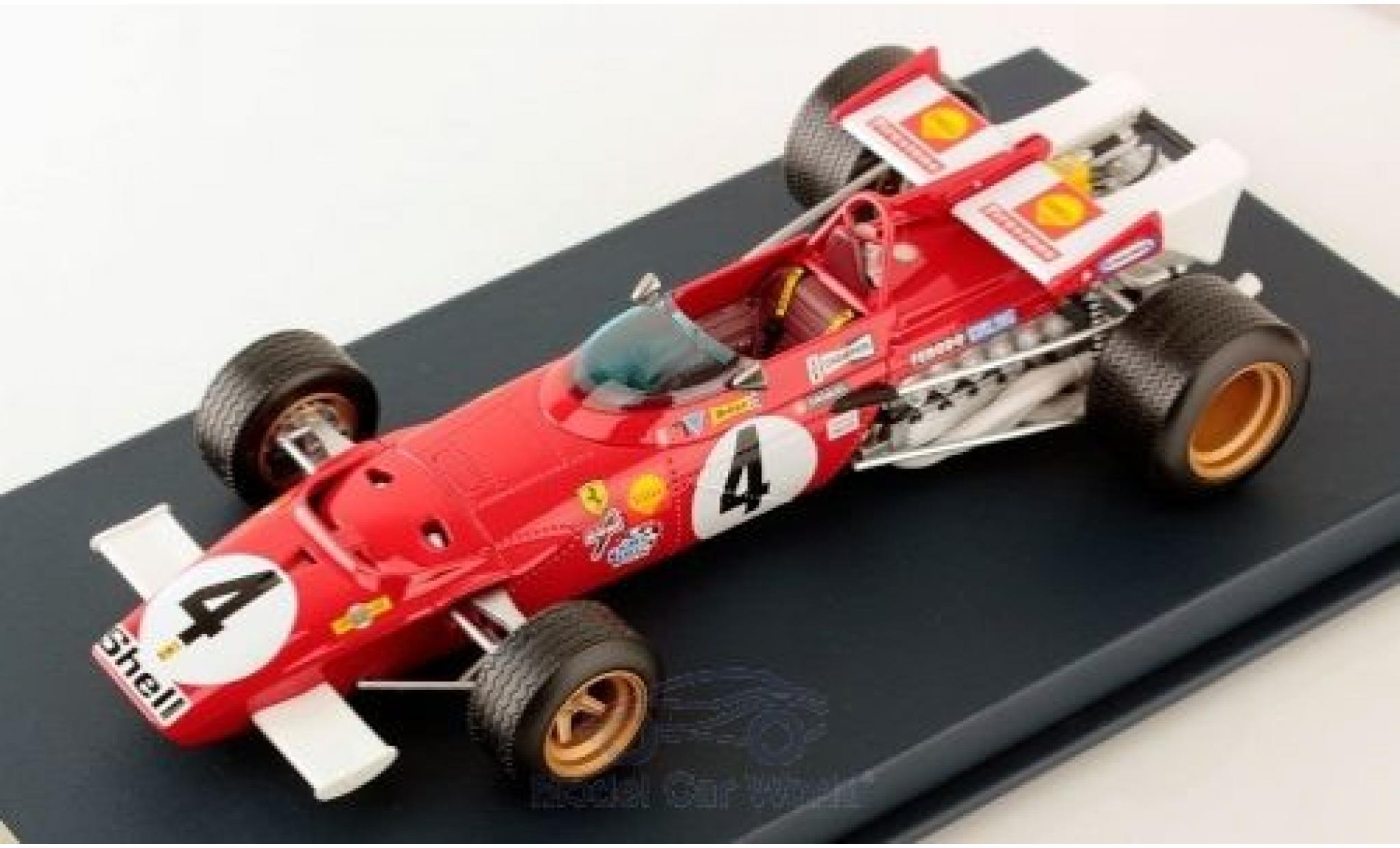 Ferrari 312 1/18 Look Smart B No.4 Formel 1 GP Italien 1970 C.Regazzoni modellino in miniatura