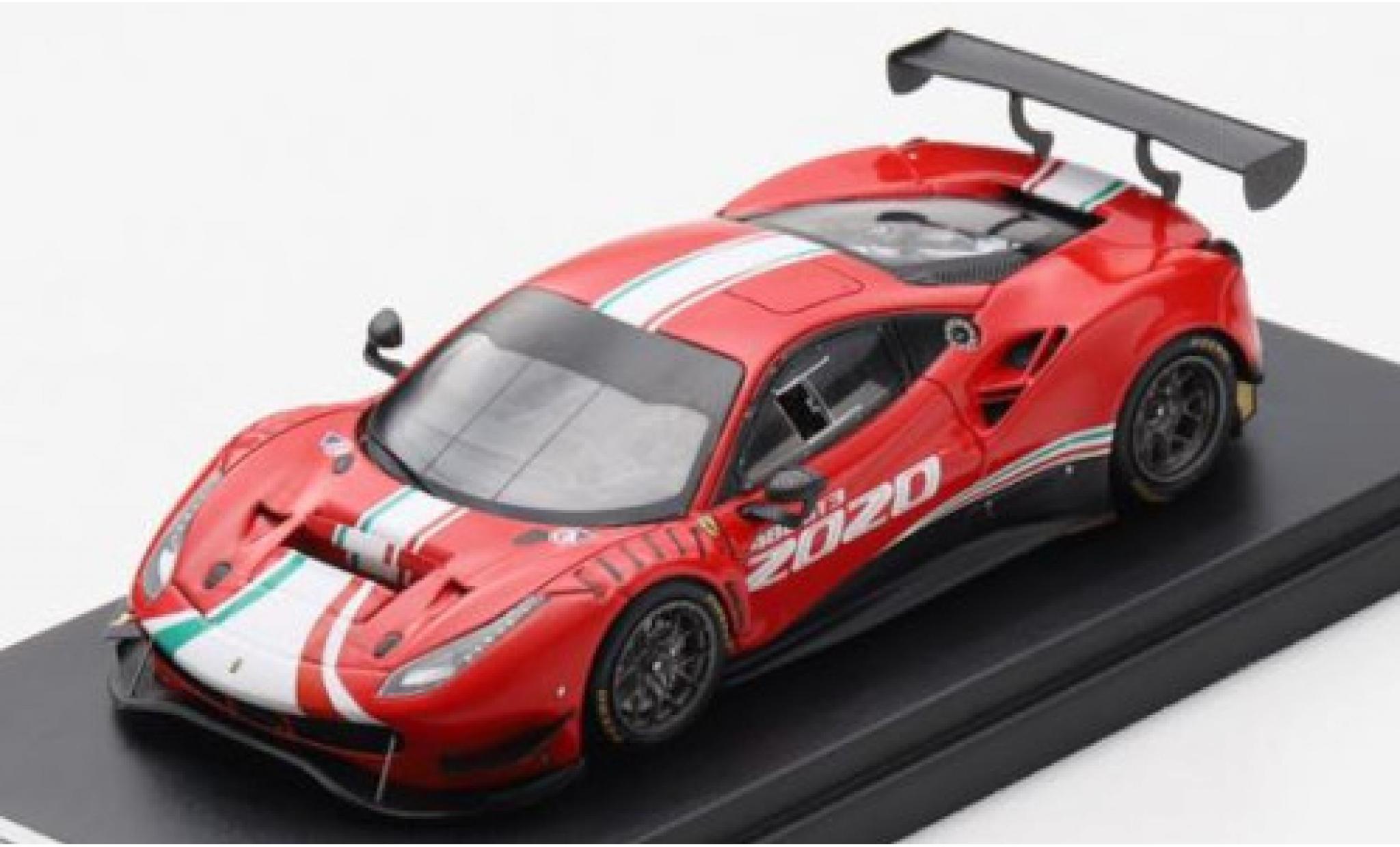 Ferrari 488 1/43 Look Smart GT3 EVO 2020 véhicule de présentation modellino in miniatura