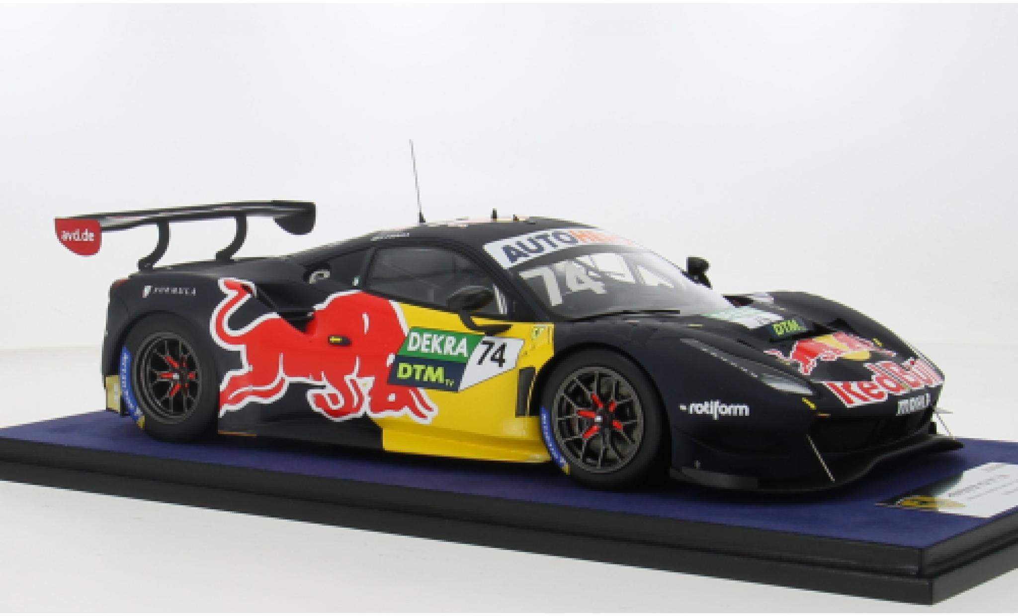 Ferrari 488 1/18 Look Smart GT3 EVO No.74 Red Bull Alphatauri AF Corse Red Bull DTM 2022 1:18 modellino in miniatura