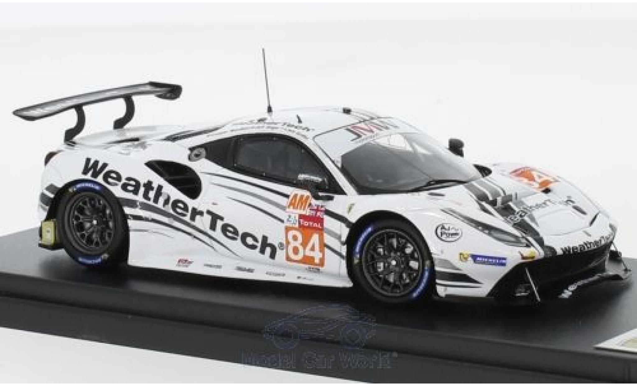 Ferrari 488 1/43 Look Smart GTE No.84 JMW Motorsport 24h Le Mans 2018 L.Griffin/C.MacNeil/J.Segal modellino in miniatura