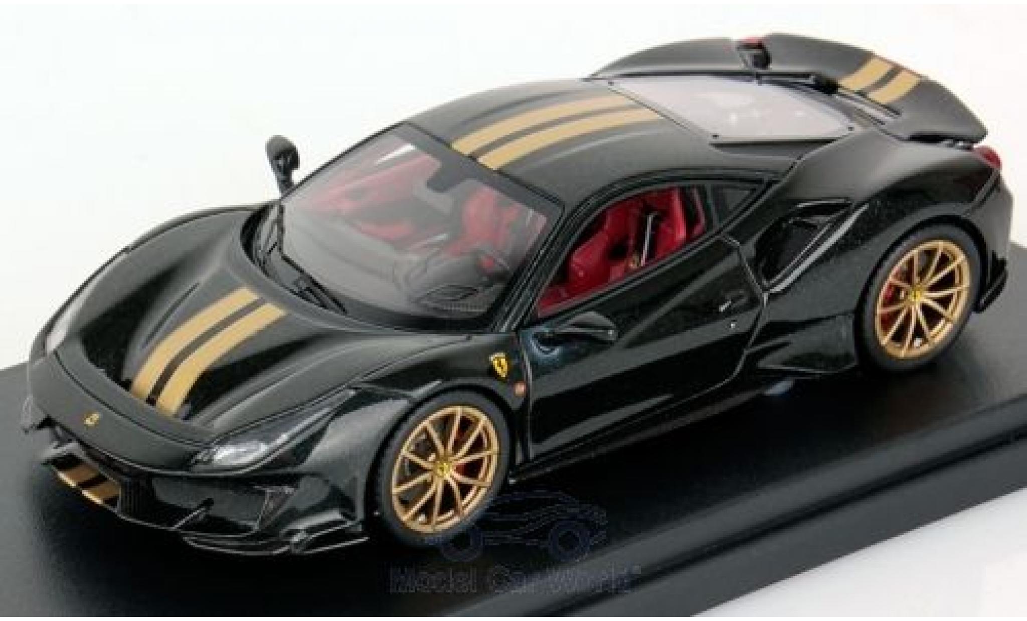 Ferrari 488 1/43 Look Smart Pista nero modellino in miniatura