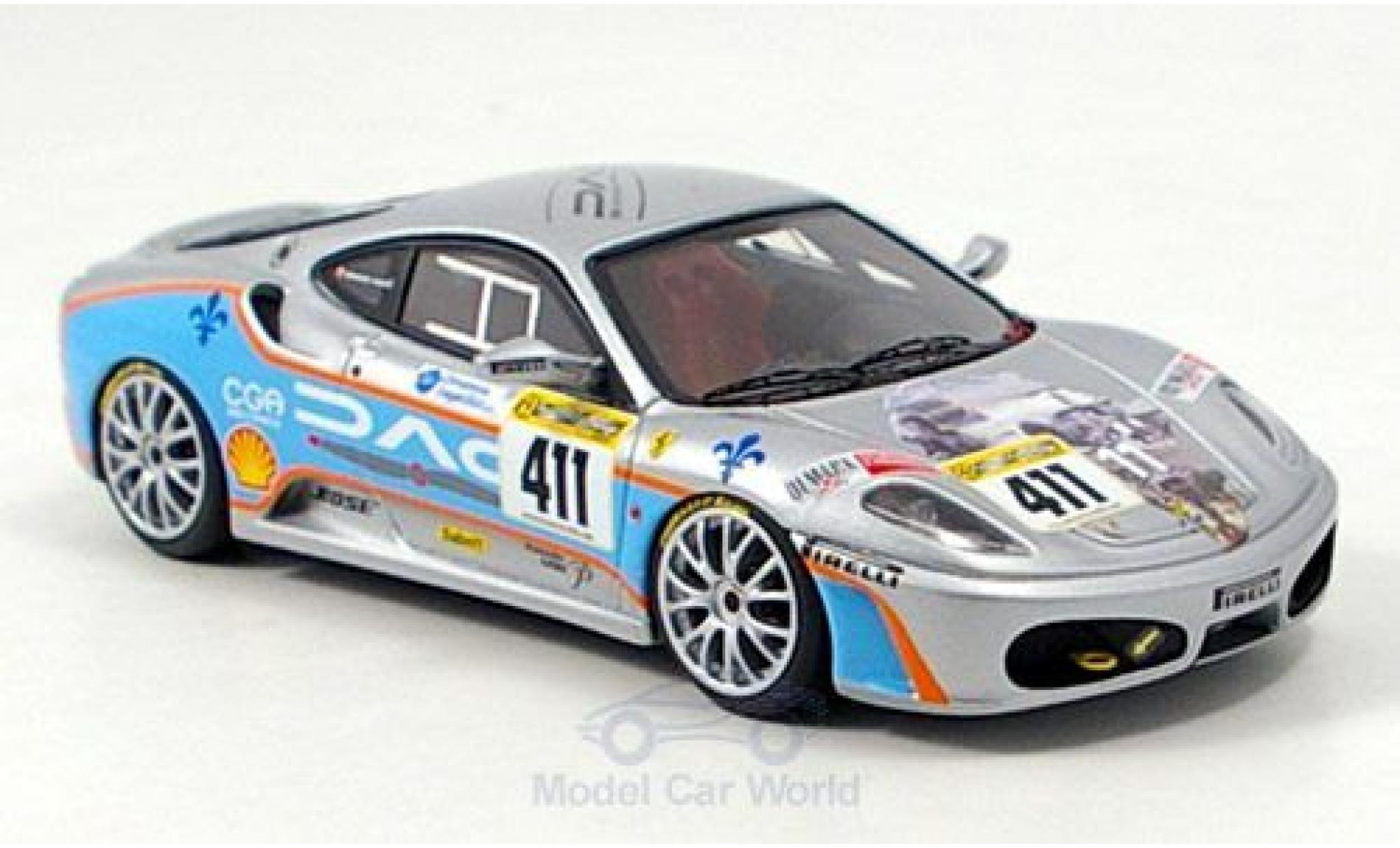 Ferrari F430 Challenge 1/43 Look Smart F 430 Challenge No.411 Team Shelton 2006 modellino in miniatura