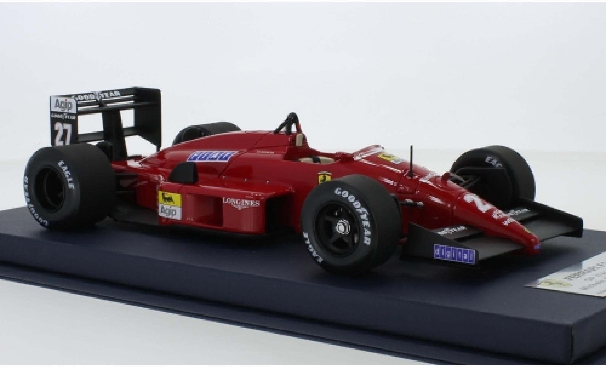 Ferrari F1 1/18 Look Smart -87/88 No.27 Formel 1 GP Italien 1988 M.Alboreto modellino in miniatura