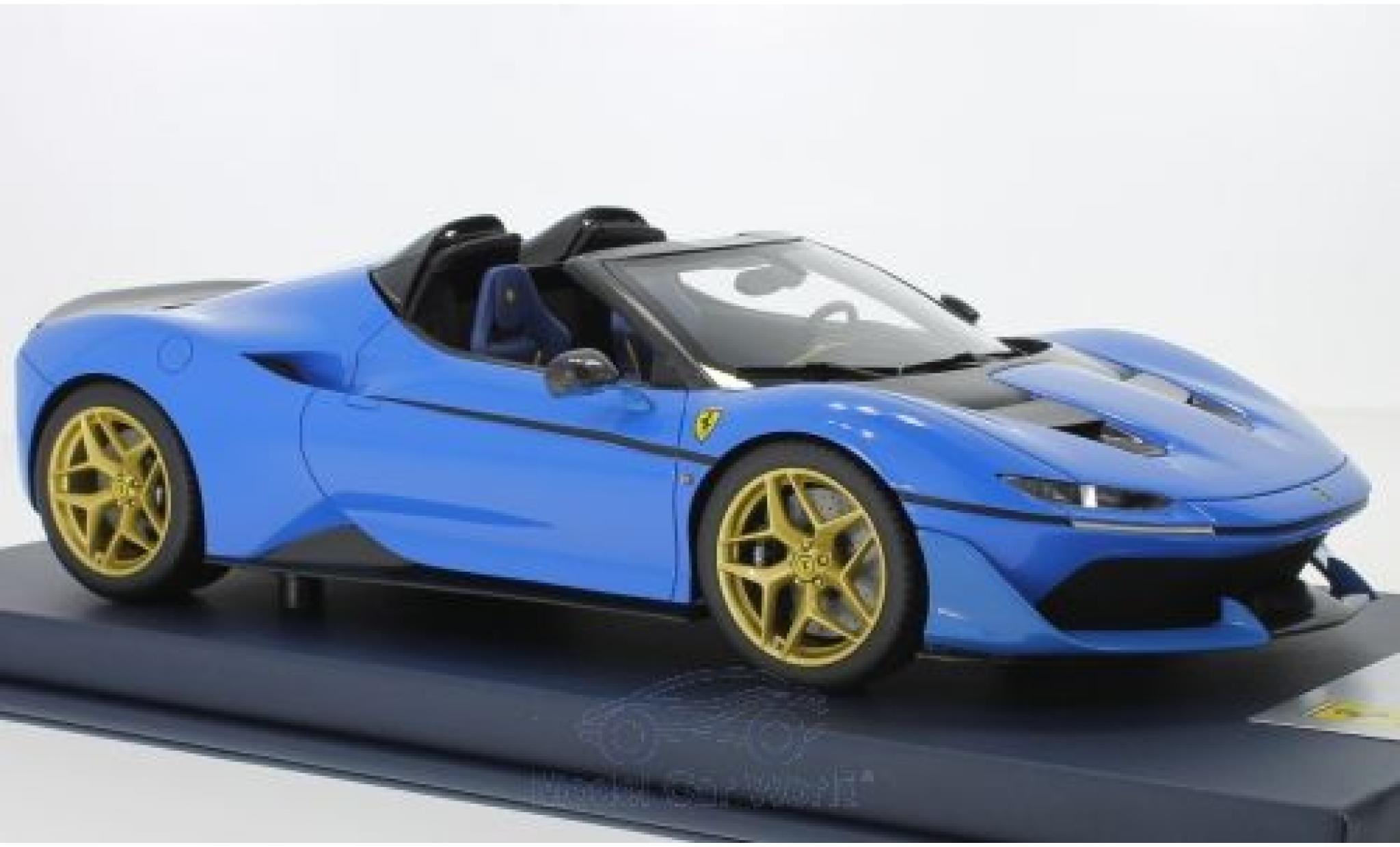 Ferrari J50 1/18 Look Smart blu 2016 modellino in miniatura
