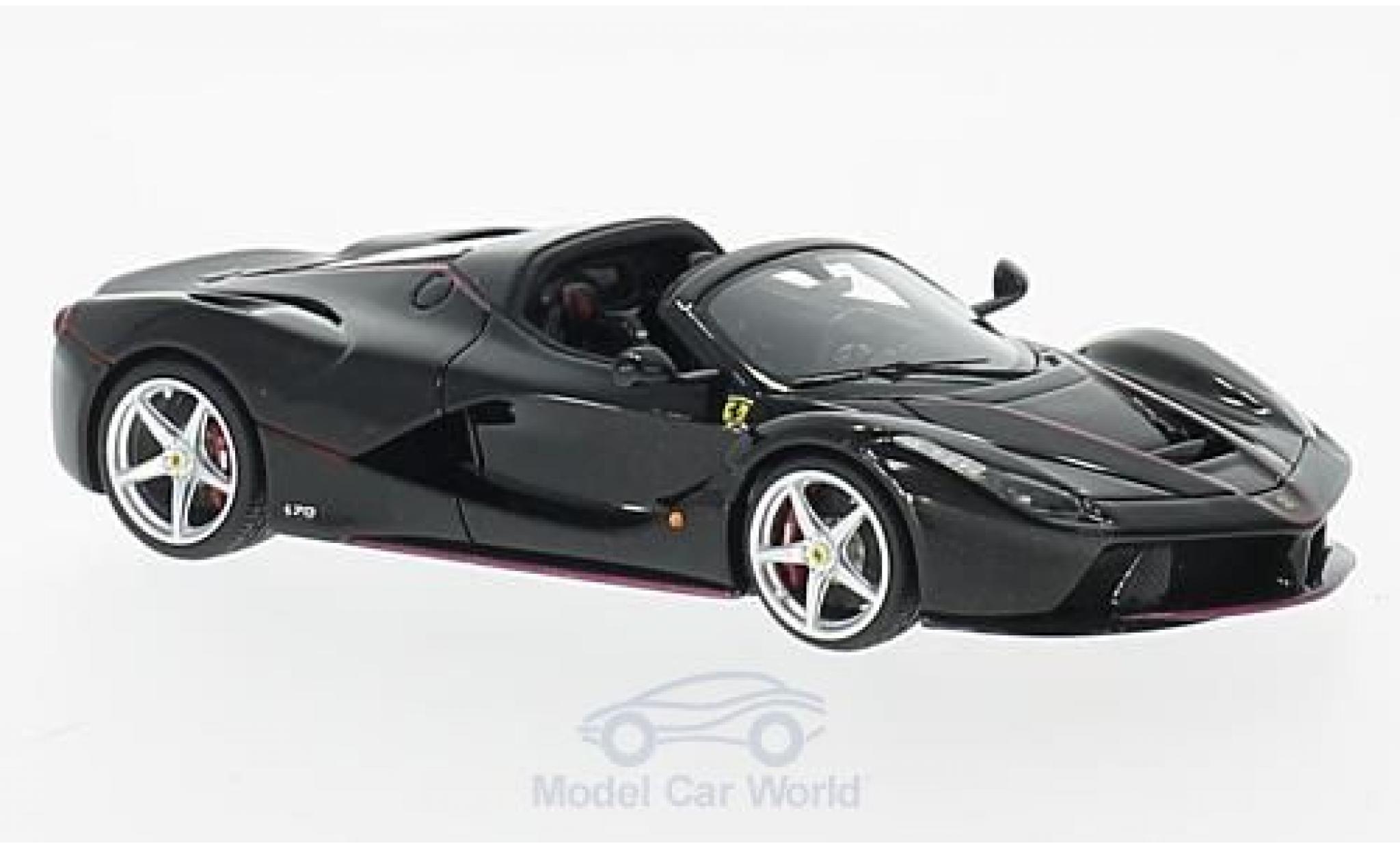 Ferrari LaFerrari 1/43 Look Smart La Aperta nero Paris Motorshow 2016 modellino in miniatura