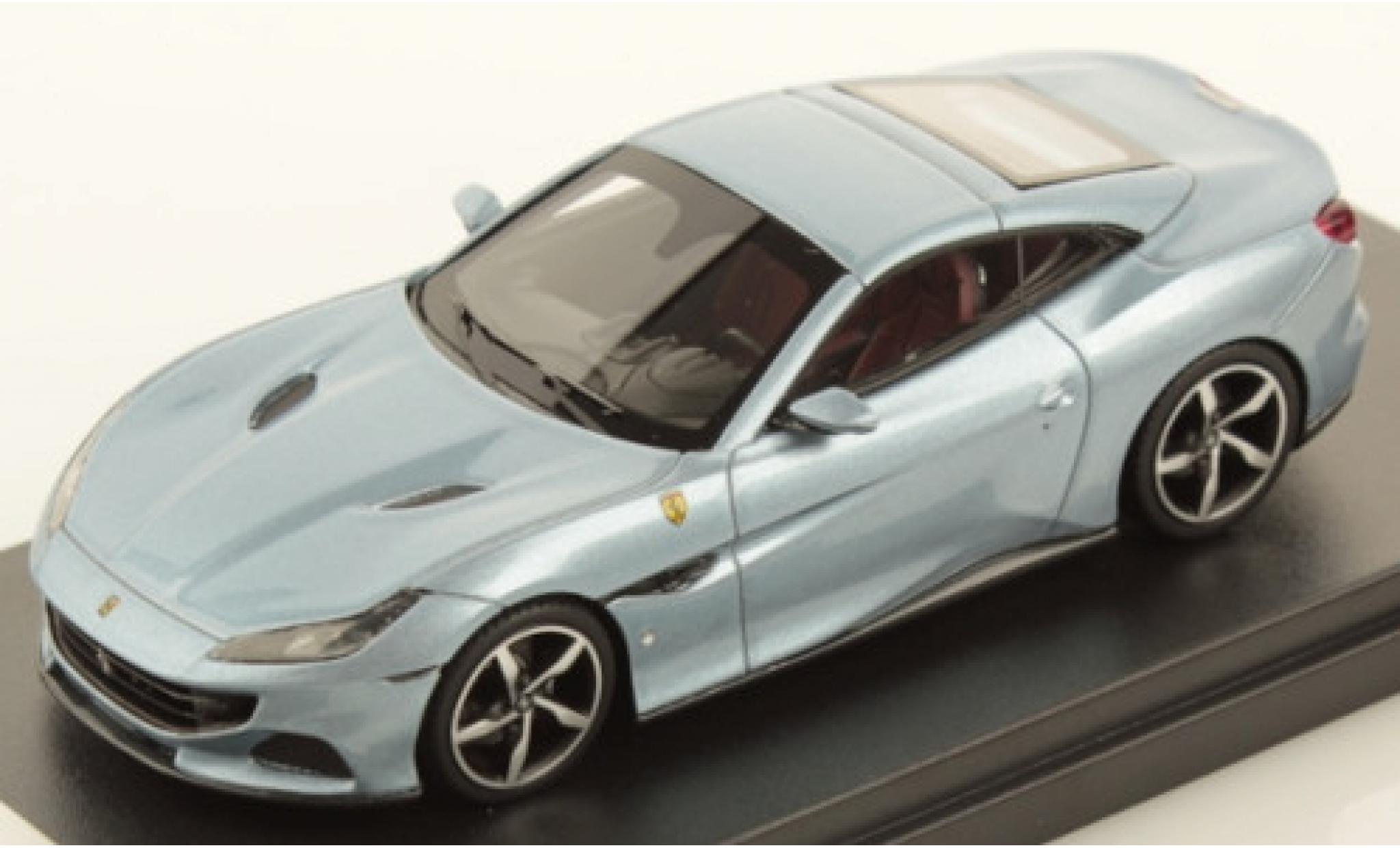 Ferrari Portofino 1/43 Look Smart M metallico grigio modellino in miniatura