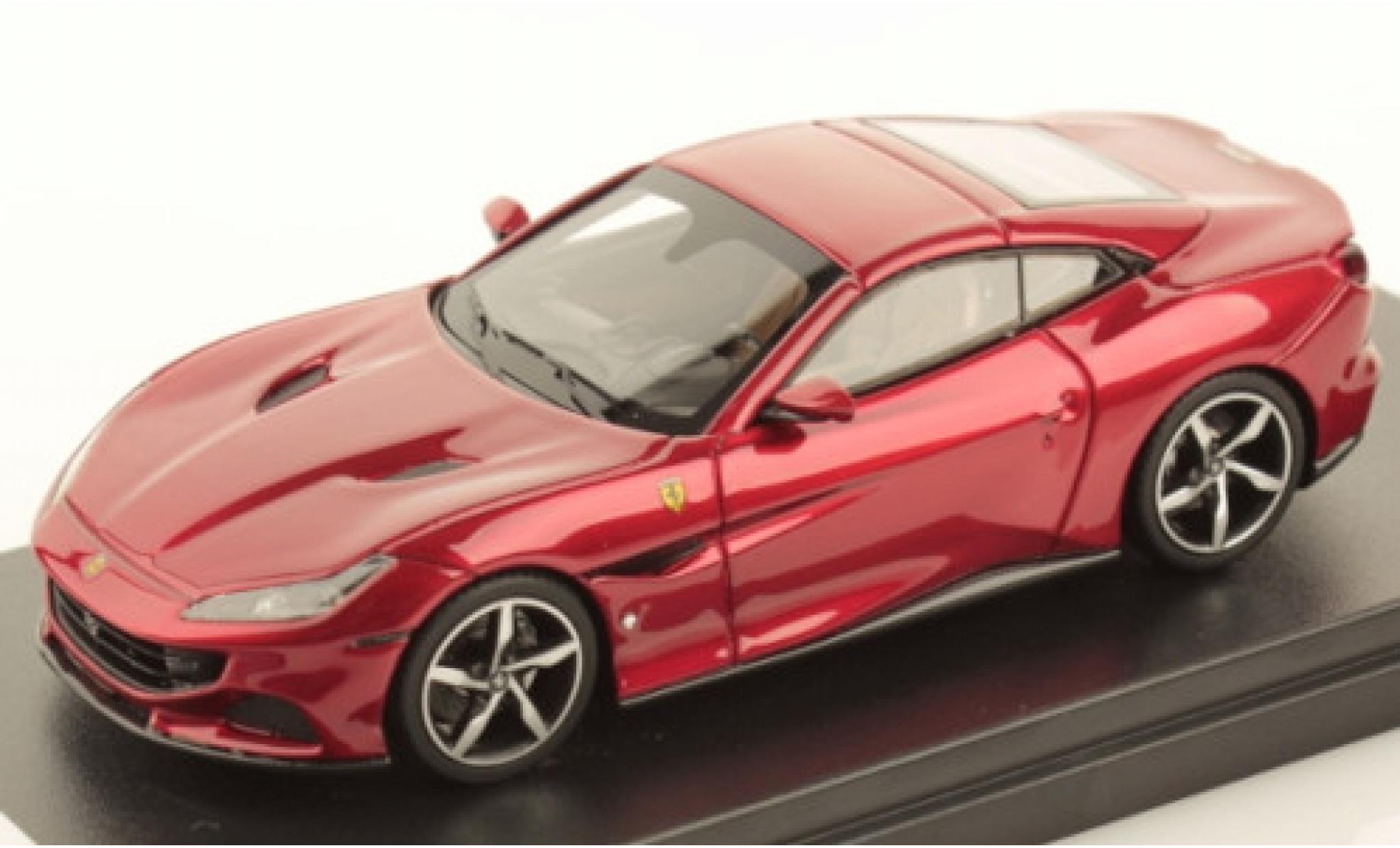 Ferrari Portofino 1/43 Look Smart M metallico rosso modellino in miniatura