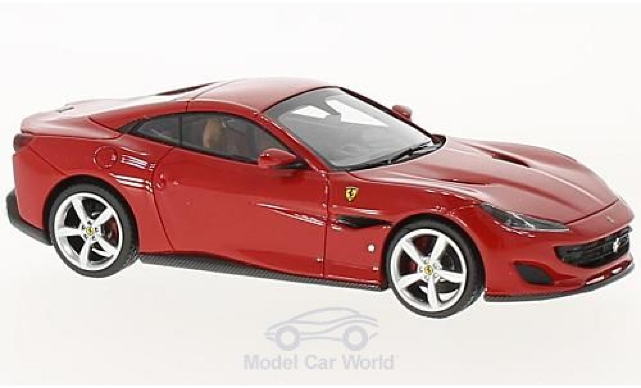 Ferrari Portofino 1/43 Look Smart rosso modellino in miniatura