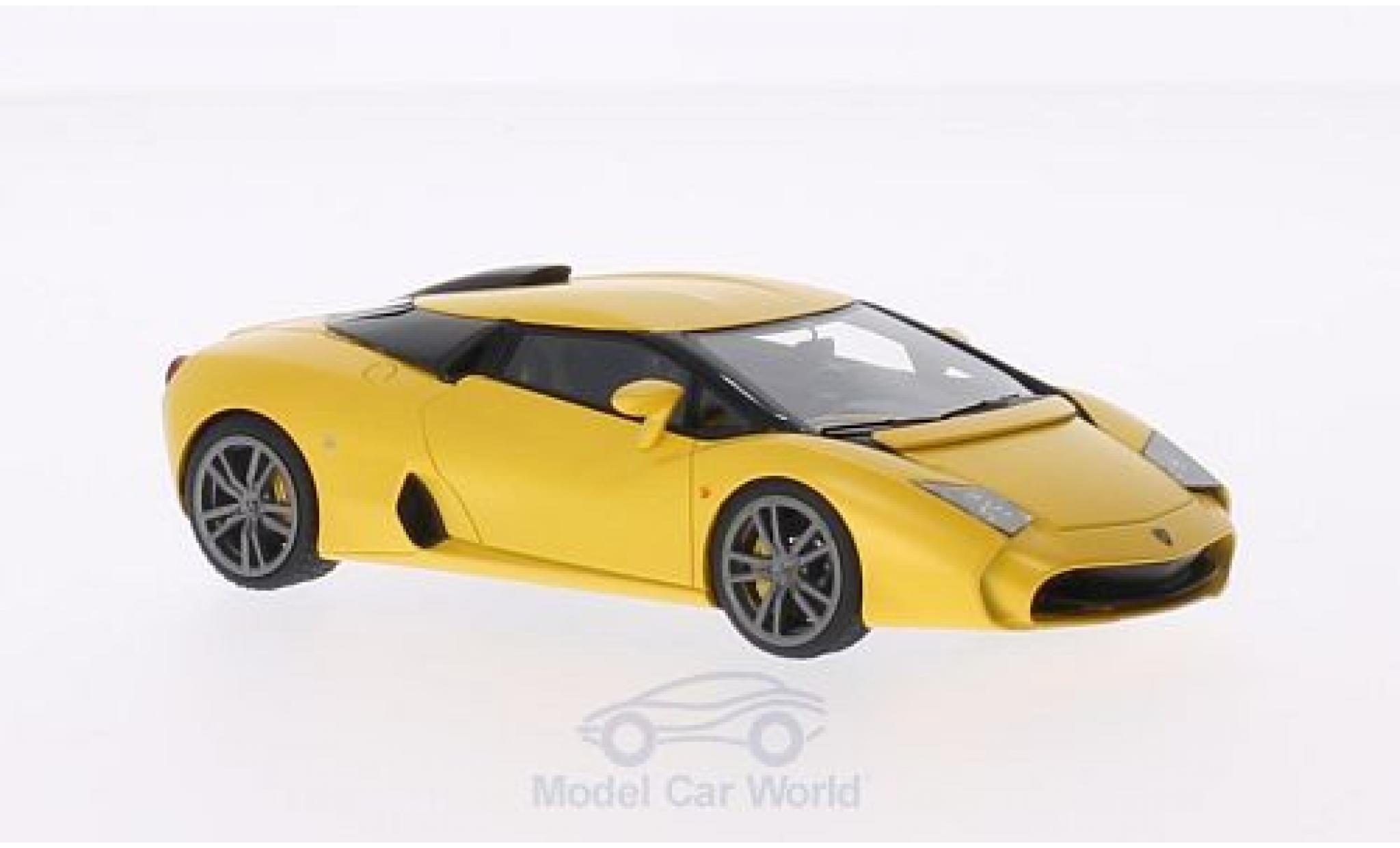 Lamborghini 5-95 1/43 Look Smart by Zagato matt-giallo modellino in miniatura